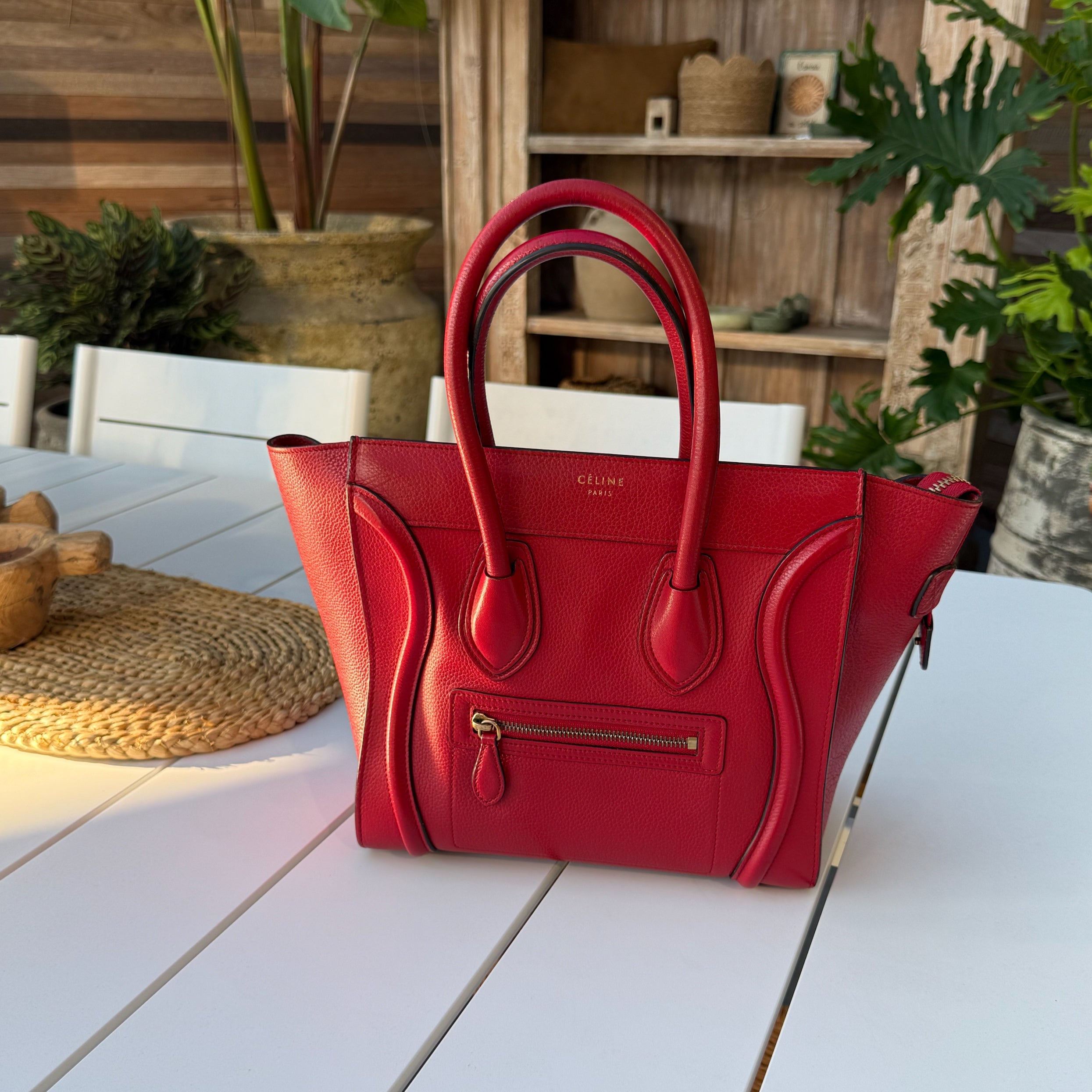 Celine Micro Luggage Tote