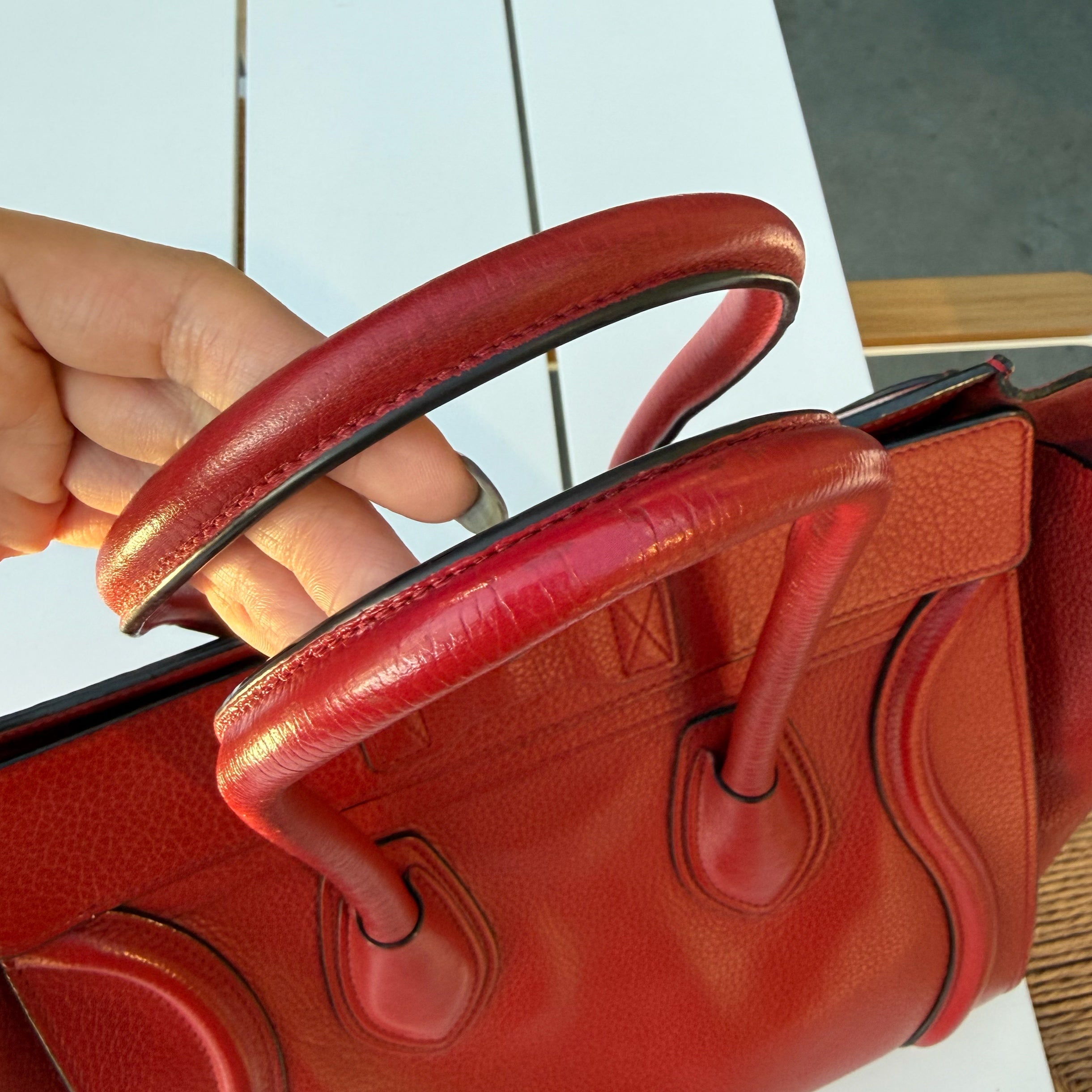 Celine Micro Luggage Tote