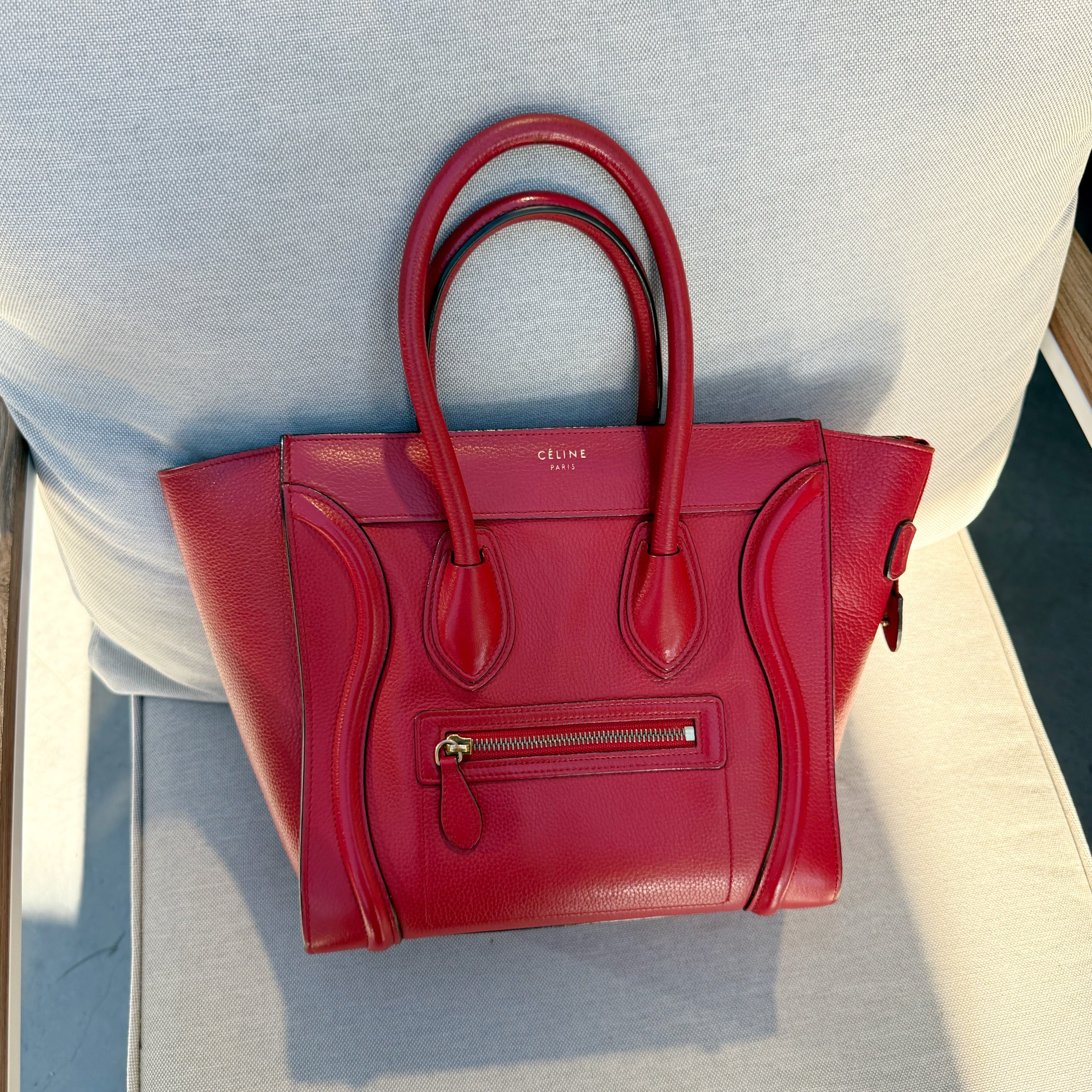 Celine Micro Luggage Tote