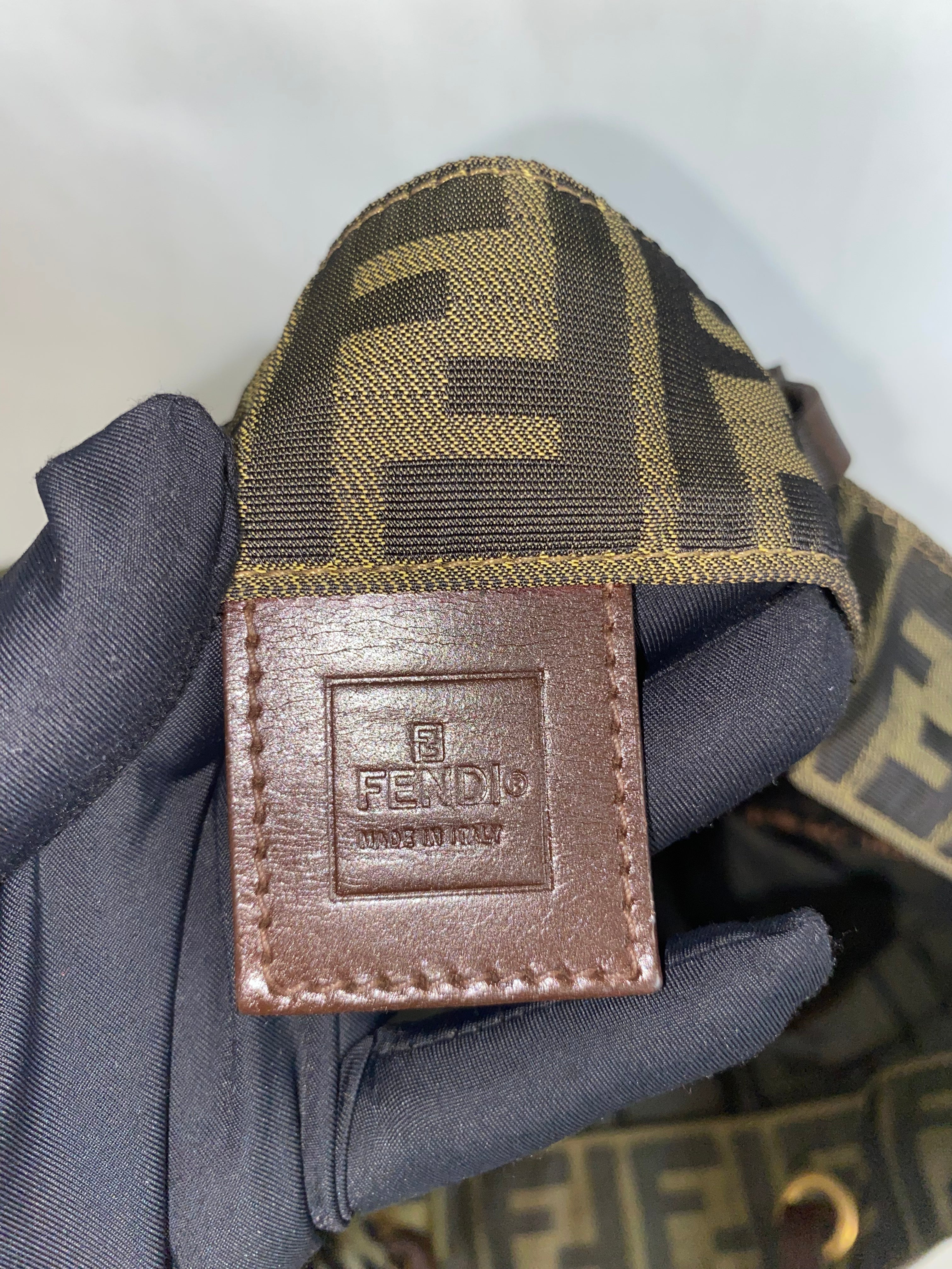 Fendi Zucca Canvas Tote