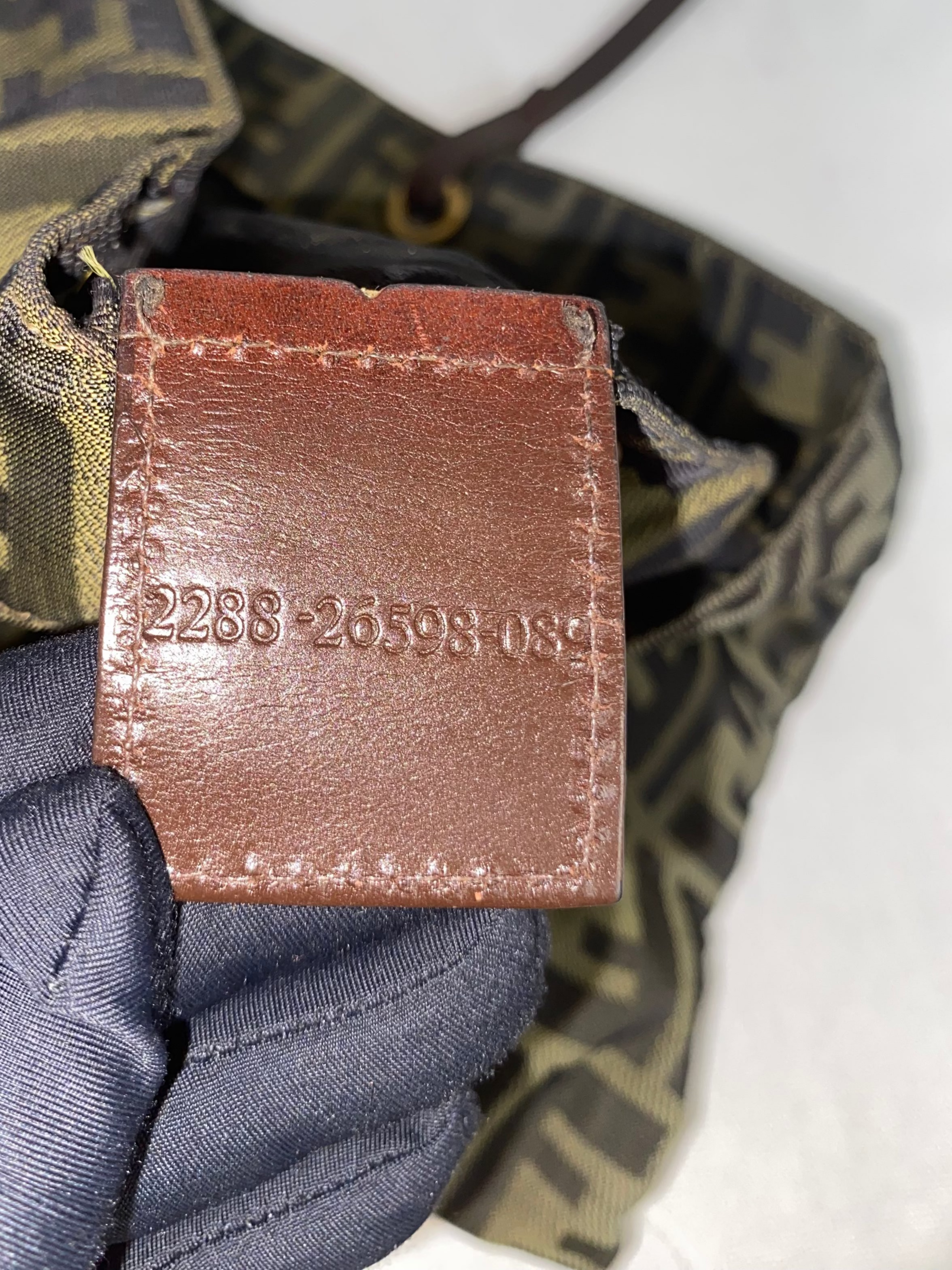 Fendi Zucca Canvas Tote