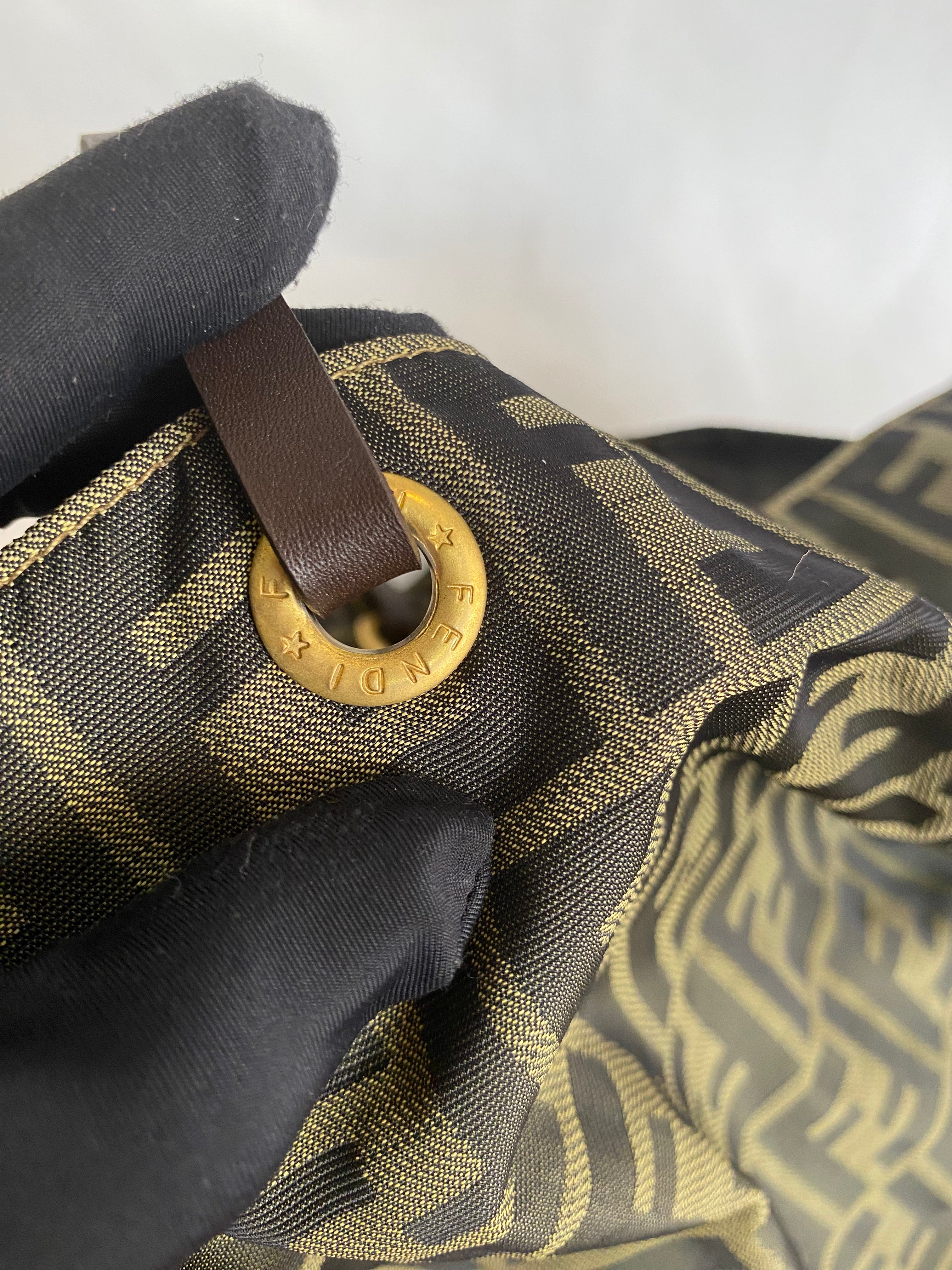 Fendi Zucca Canvas Tote