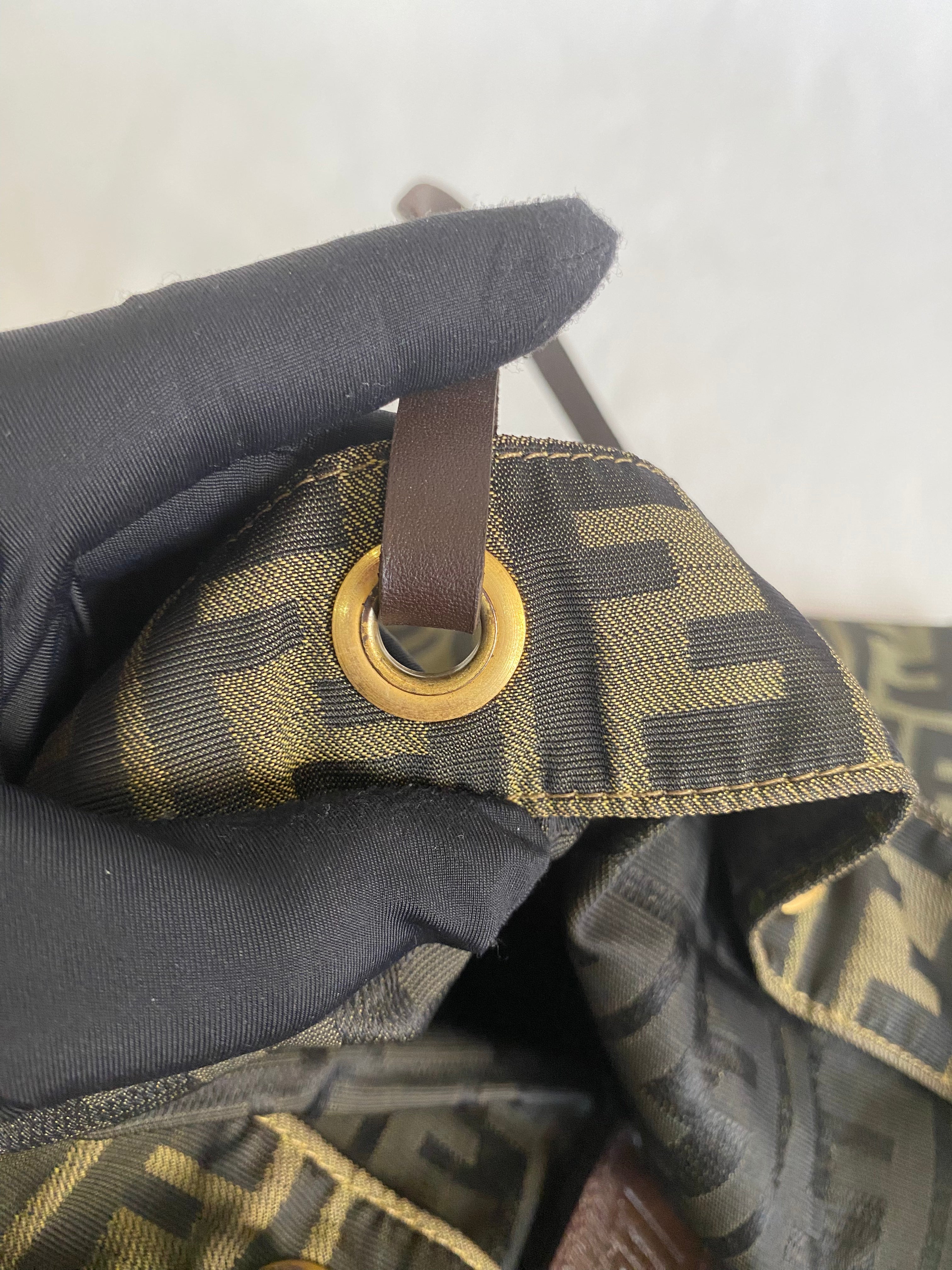 Fendi Zucca Canvas Tote