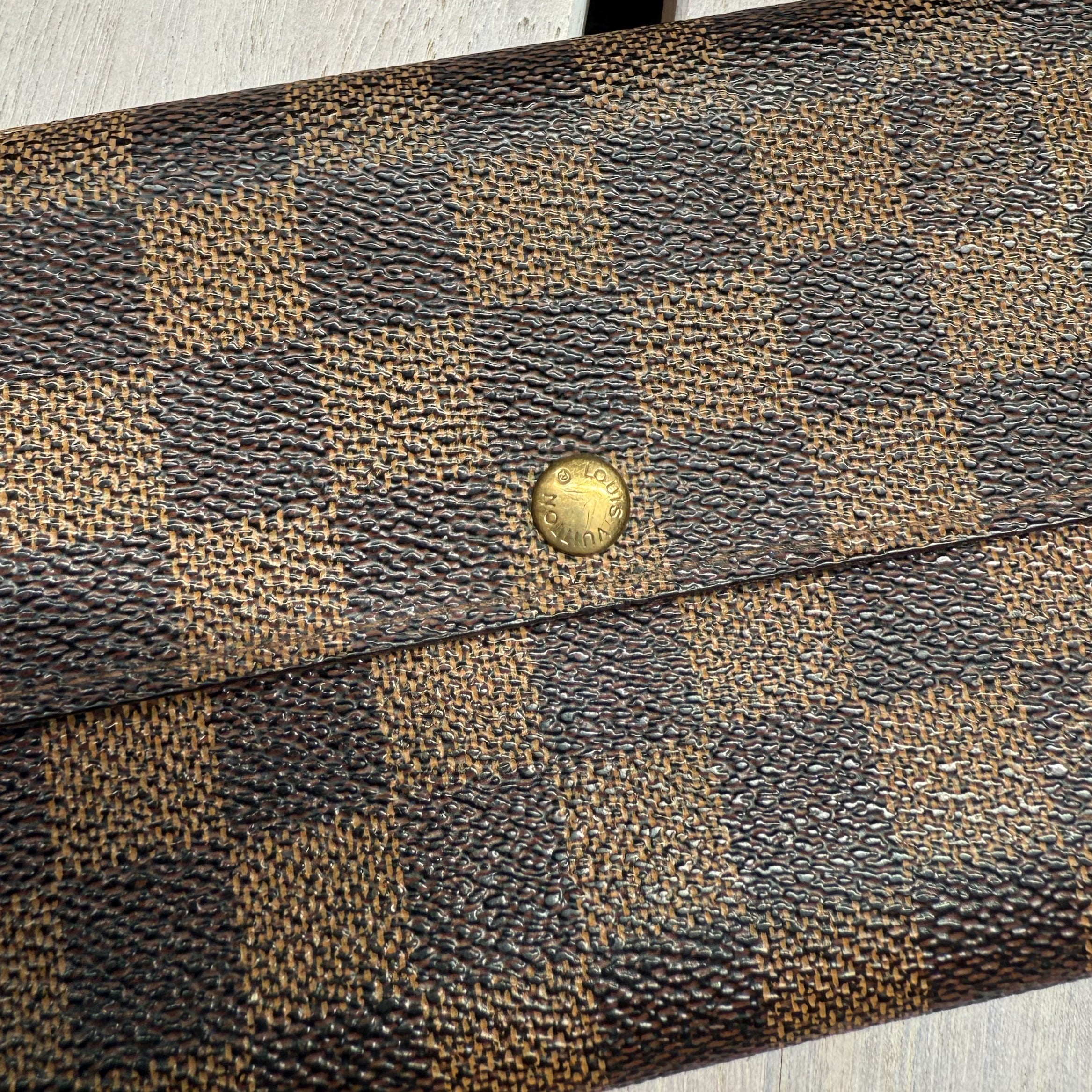 Louis Vuitton Sarah Wallet Damier Ebene