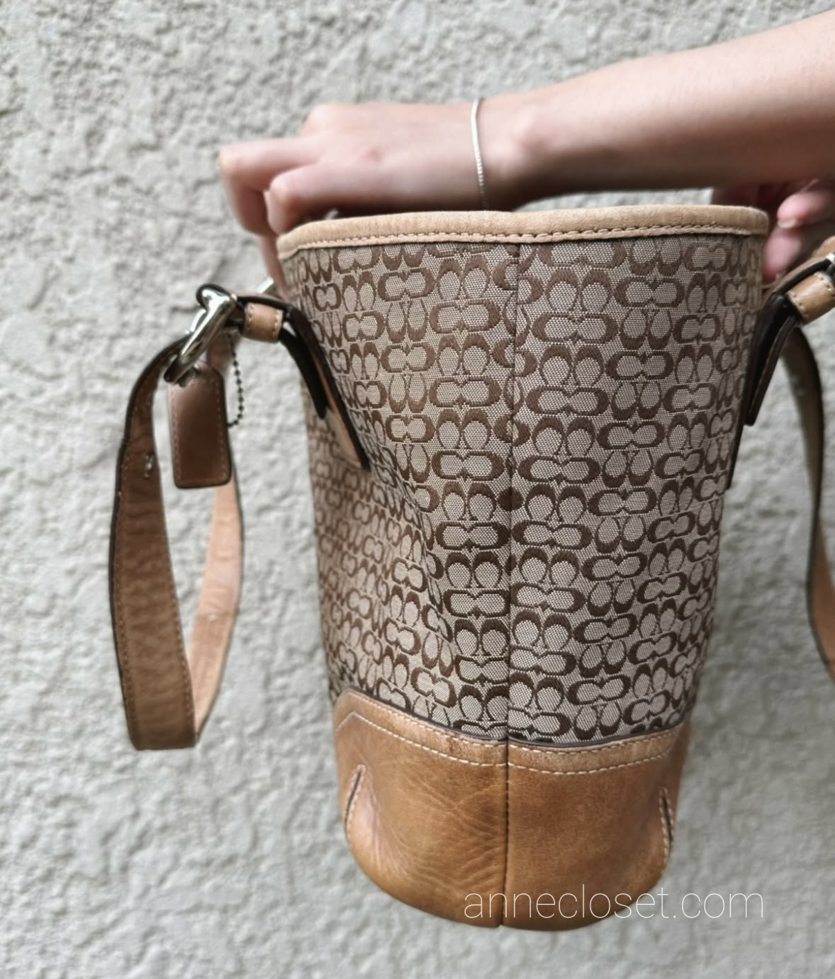 Coach Soho Signature Four Buckle Strap Hobo