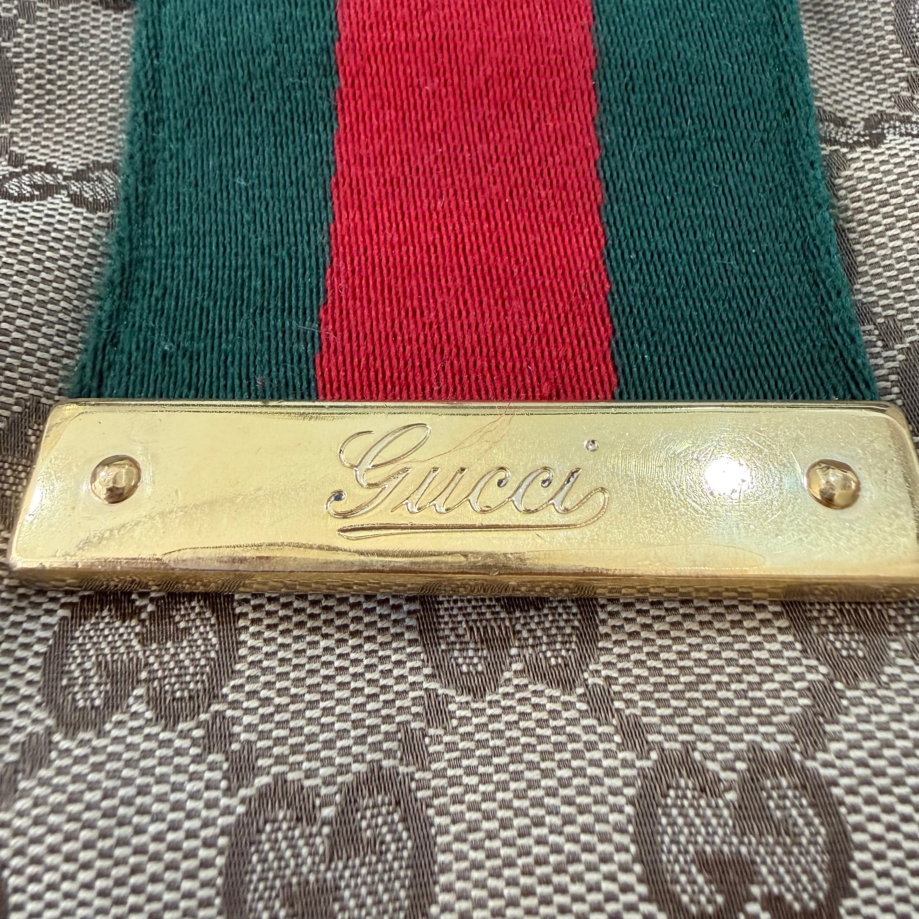 Gucci GG Canvas New Ladies Web Hobo