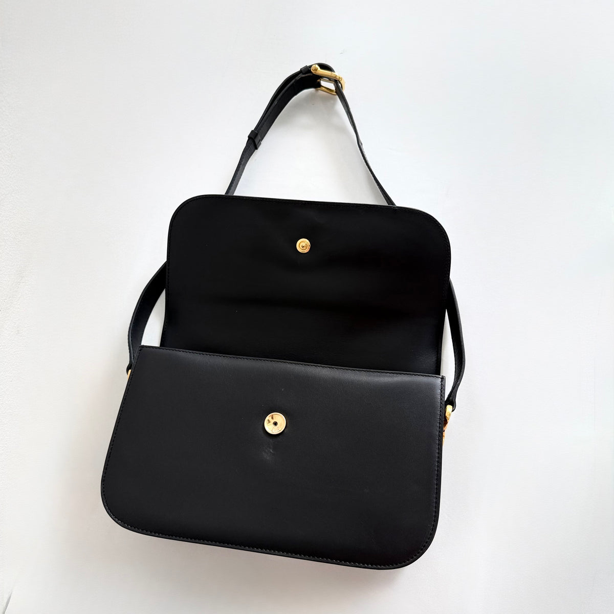 Celine Vintage Horse and Carriage Shoulder Bag