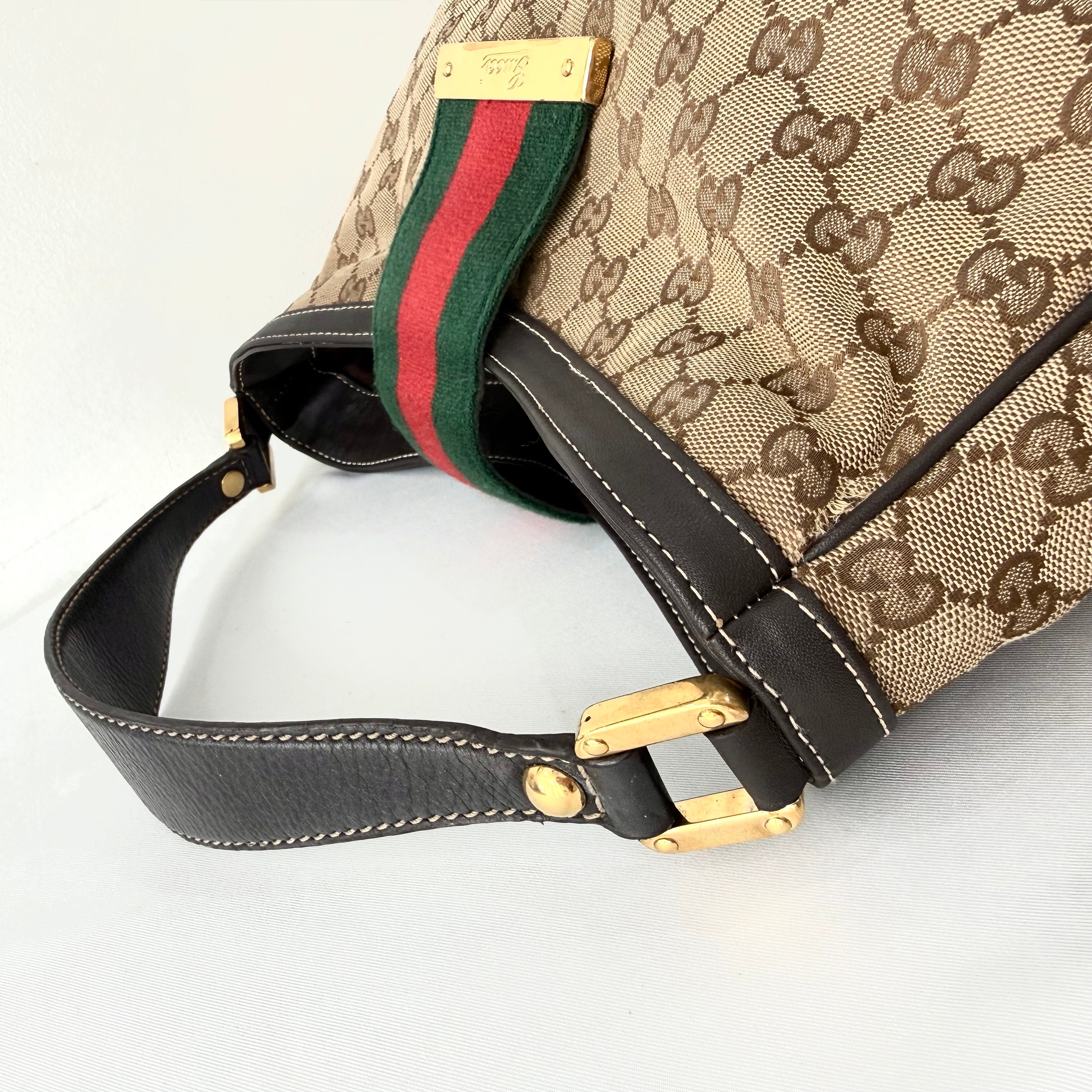Gucci GG Canvas New Ladies Web Hobo