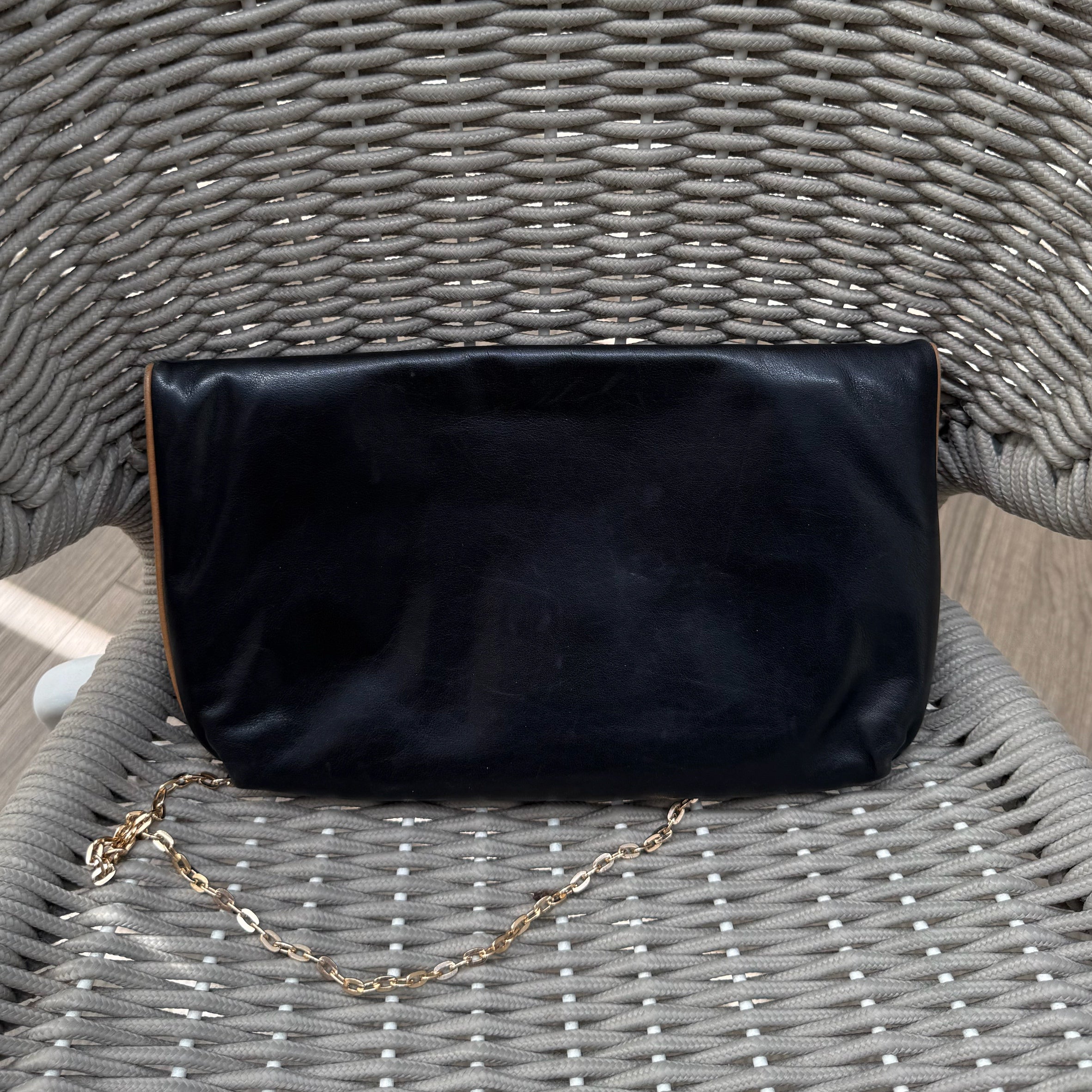 Celine Clutch Logo Triomphe