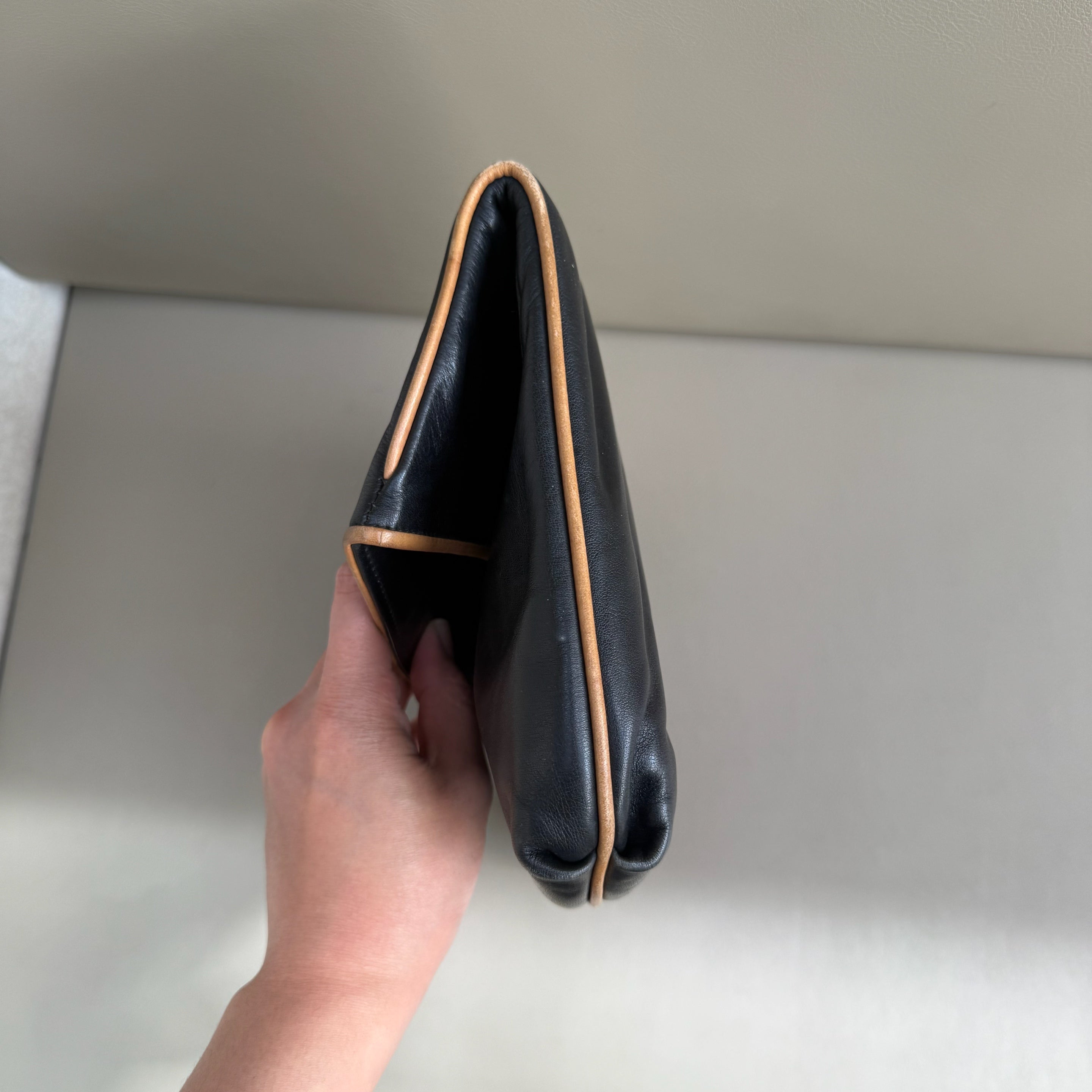 Celine Clutch Logo Triomphe