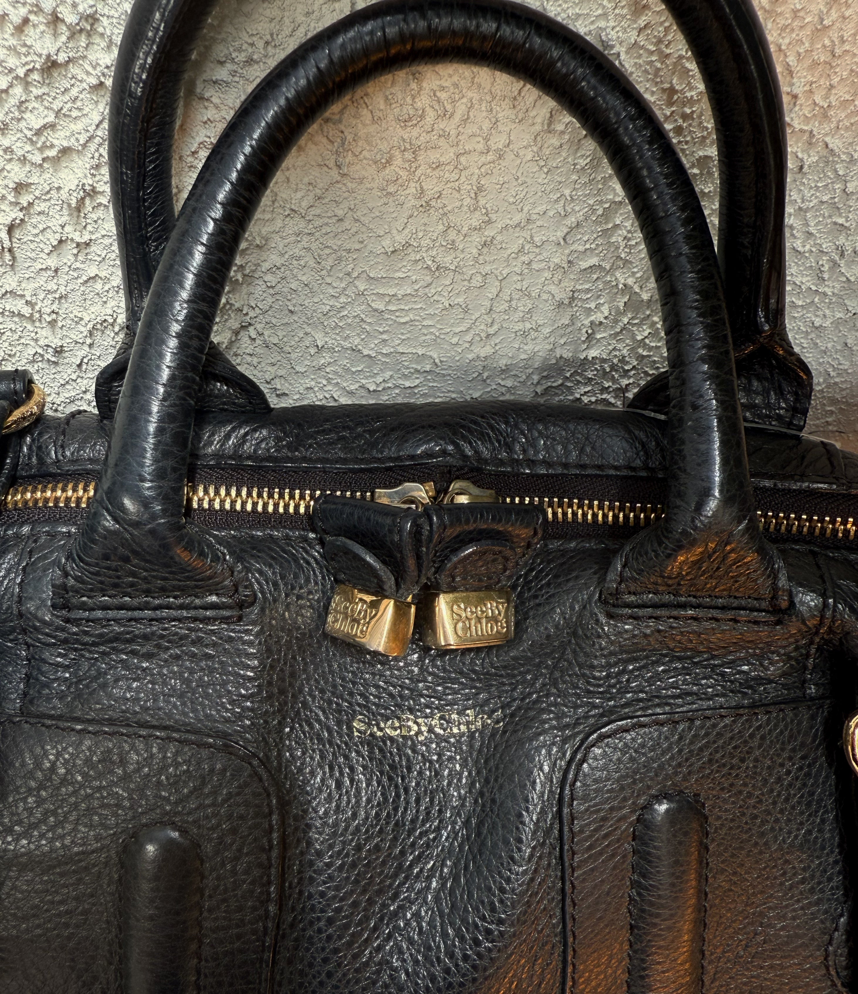 See By Chloe Black Leather Handbag