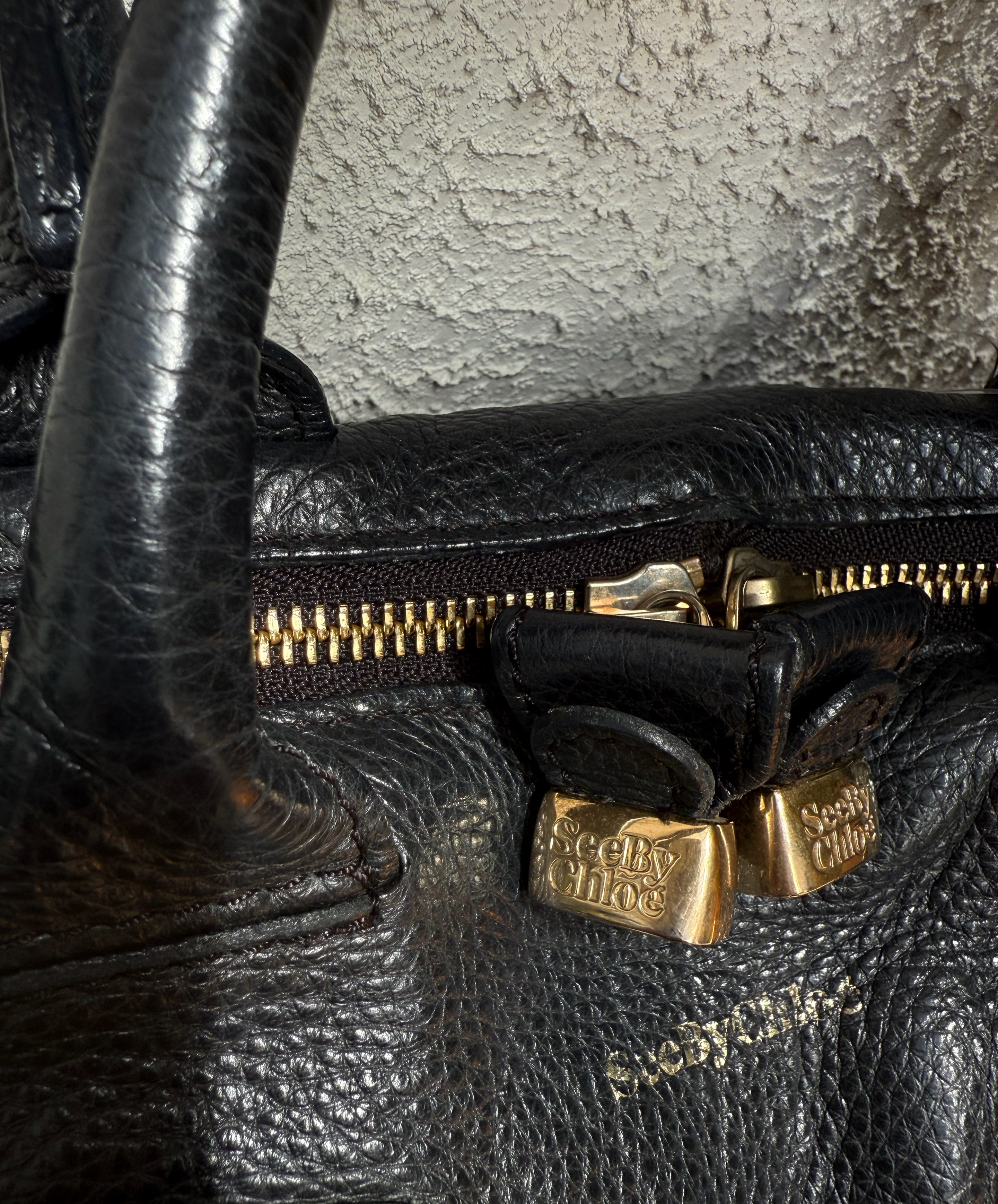 See By Chloe Black Leather Handbag