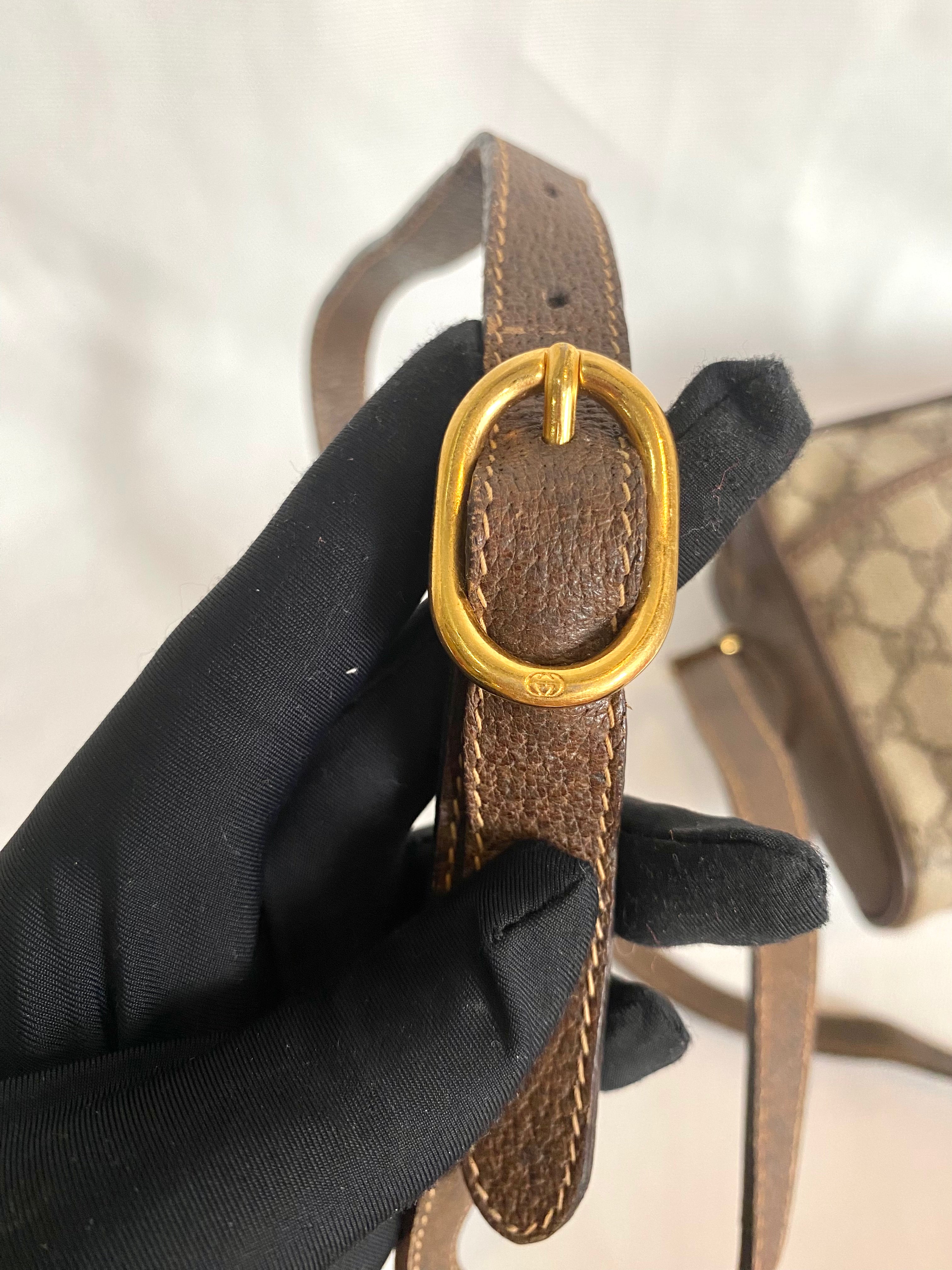 Gucci Ophidia GG Monogram Canvas Messenger Crossbody