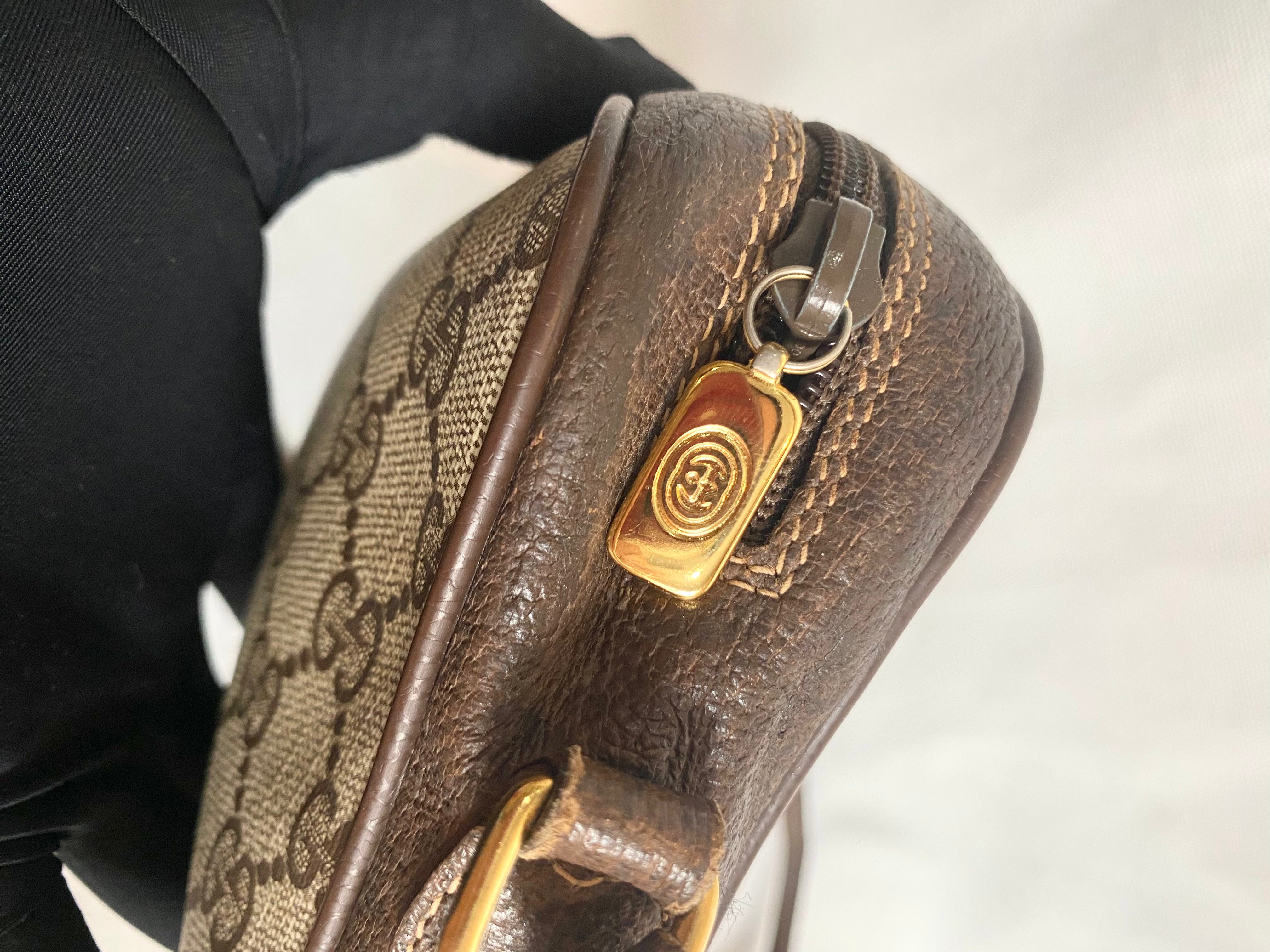 Gucci Ophidia GG Monogram Canvas Messenger Crossbody