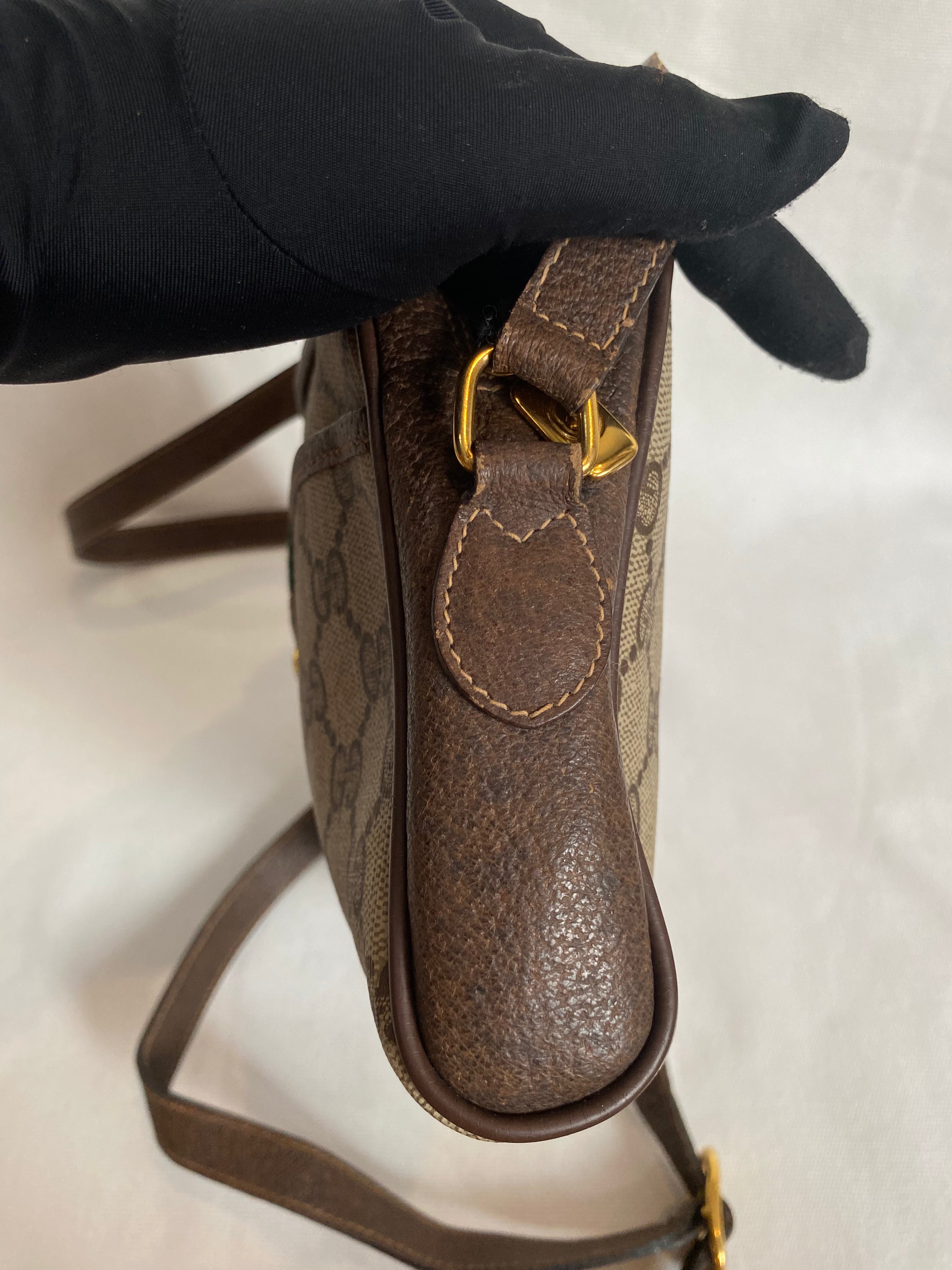 Gucci Ophidia GG Monogram Canvas Messenger Crossbody