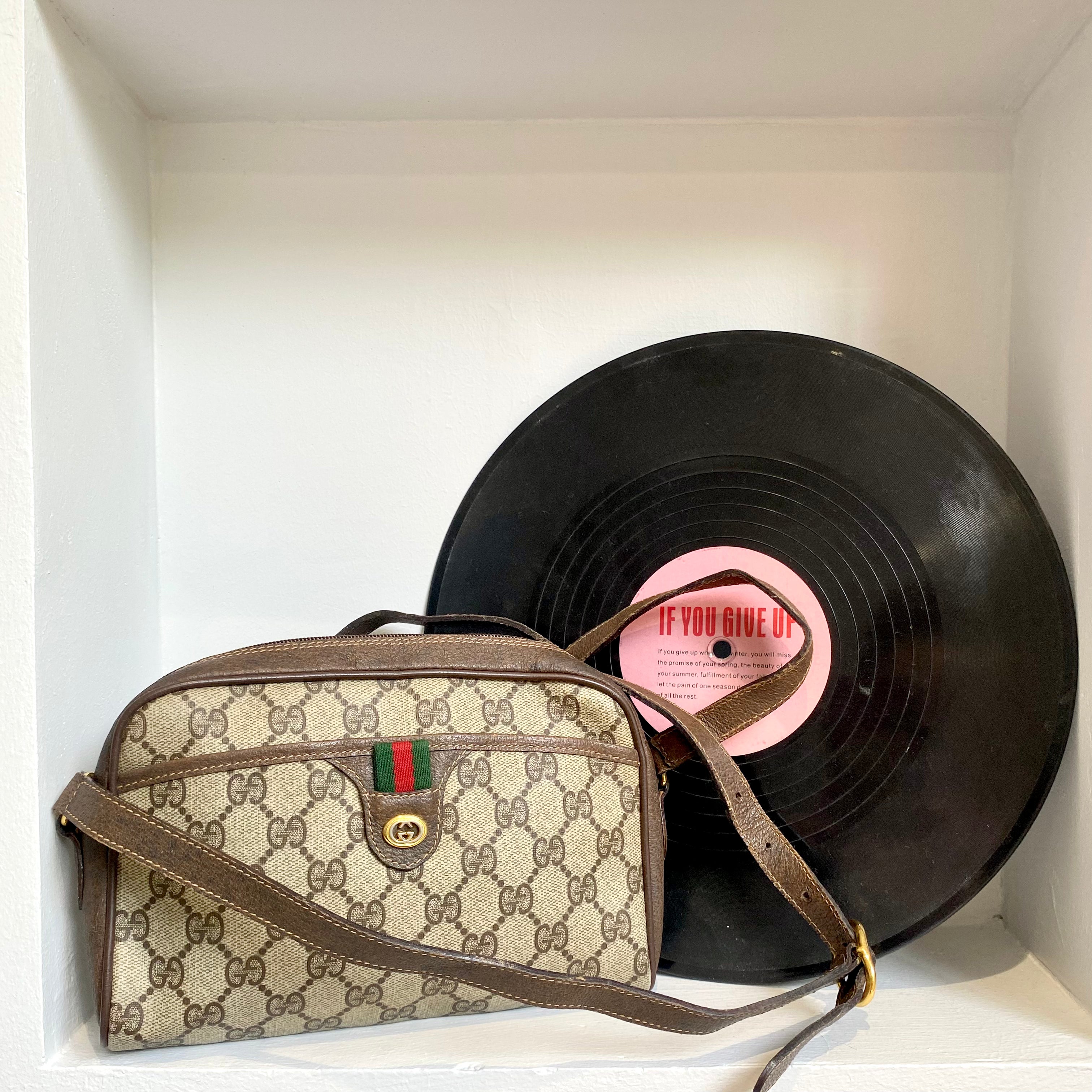 Gucci Ophidia GG Monogram Canvas Messenger Crossbody