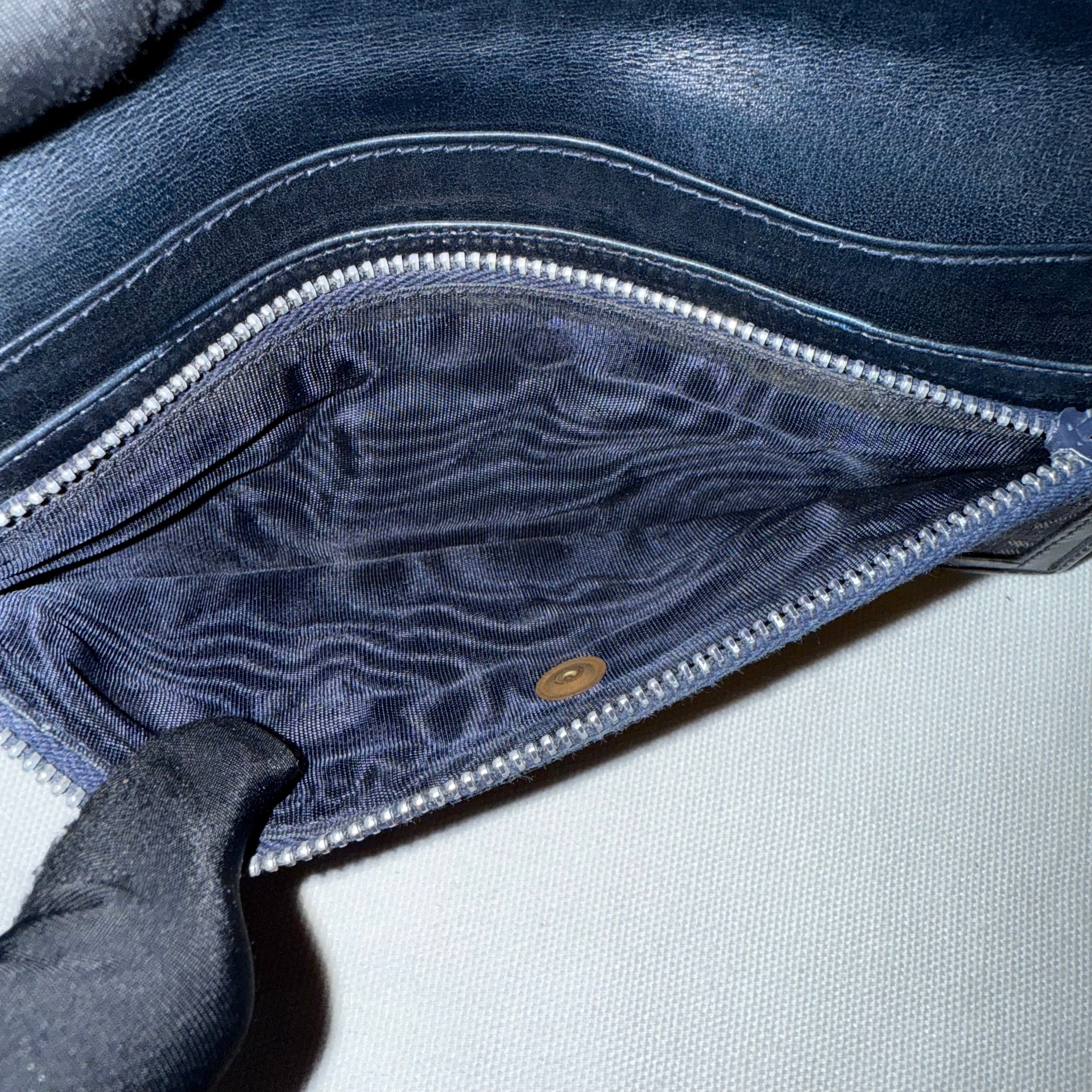 Celine Macadam Long Wallet Horse Carriage Canvas