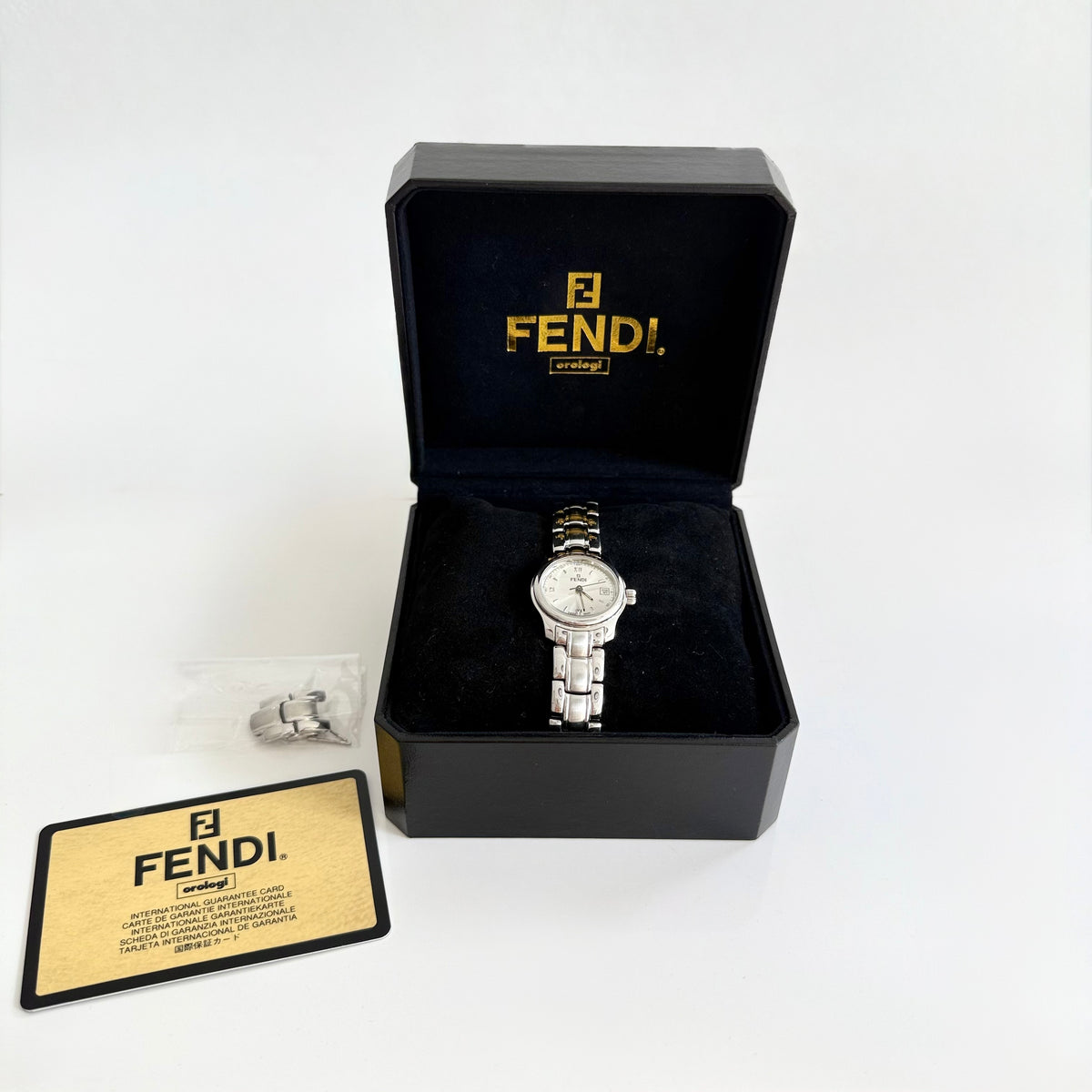 Fendi Watch 210L Stainless steel Silver