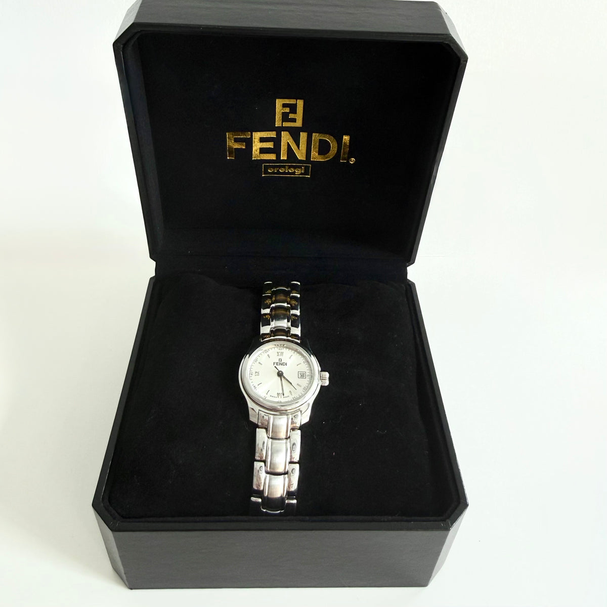 Fendi Watch 210L Stainless steel Silver