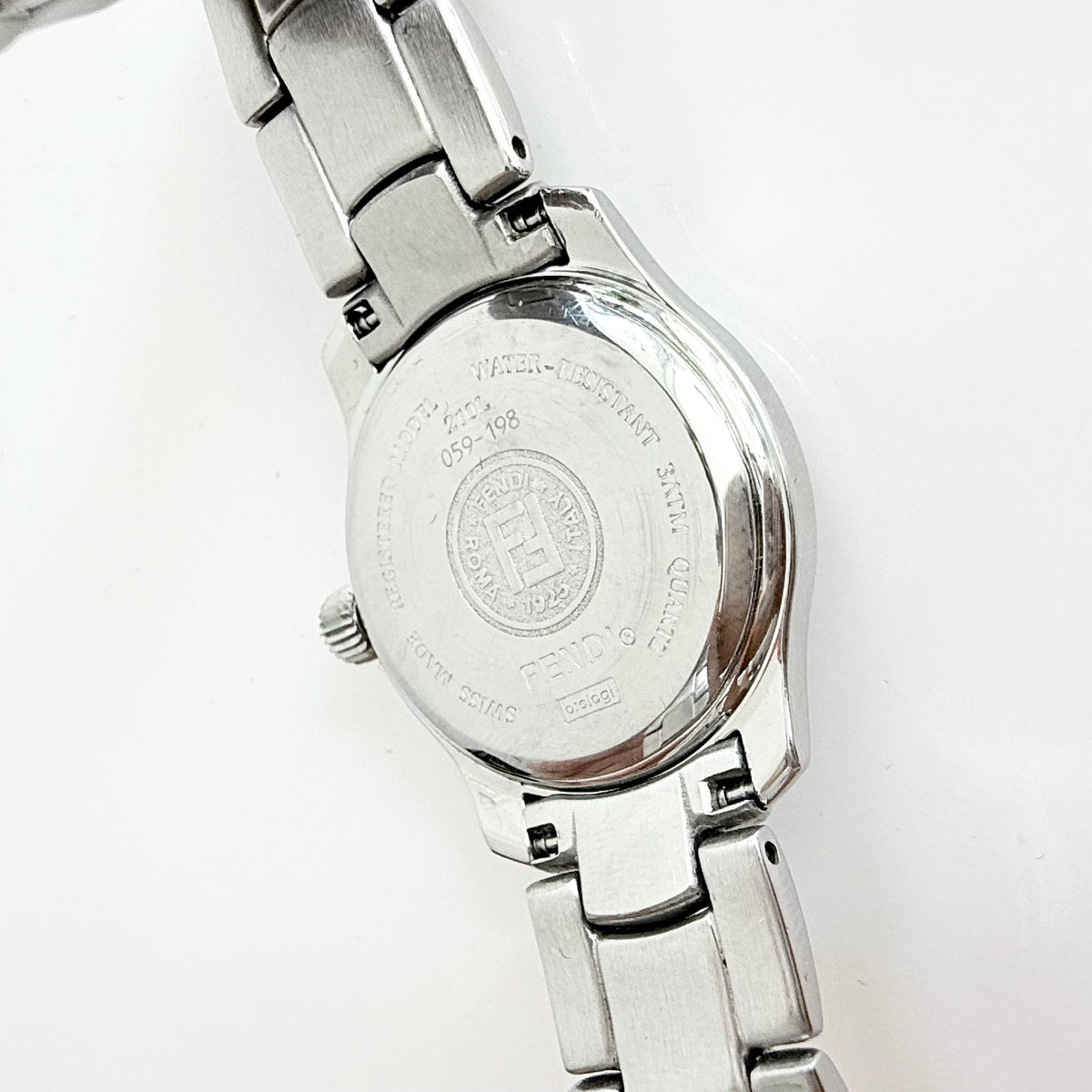 Fendi Watch 210L Stainless steel Silver