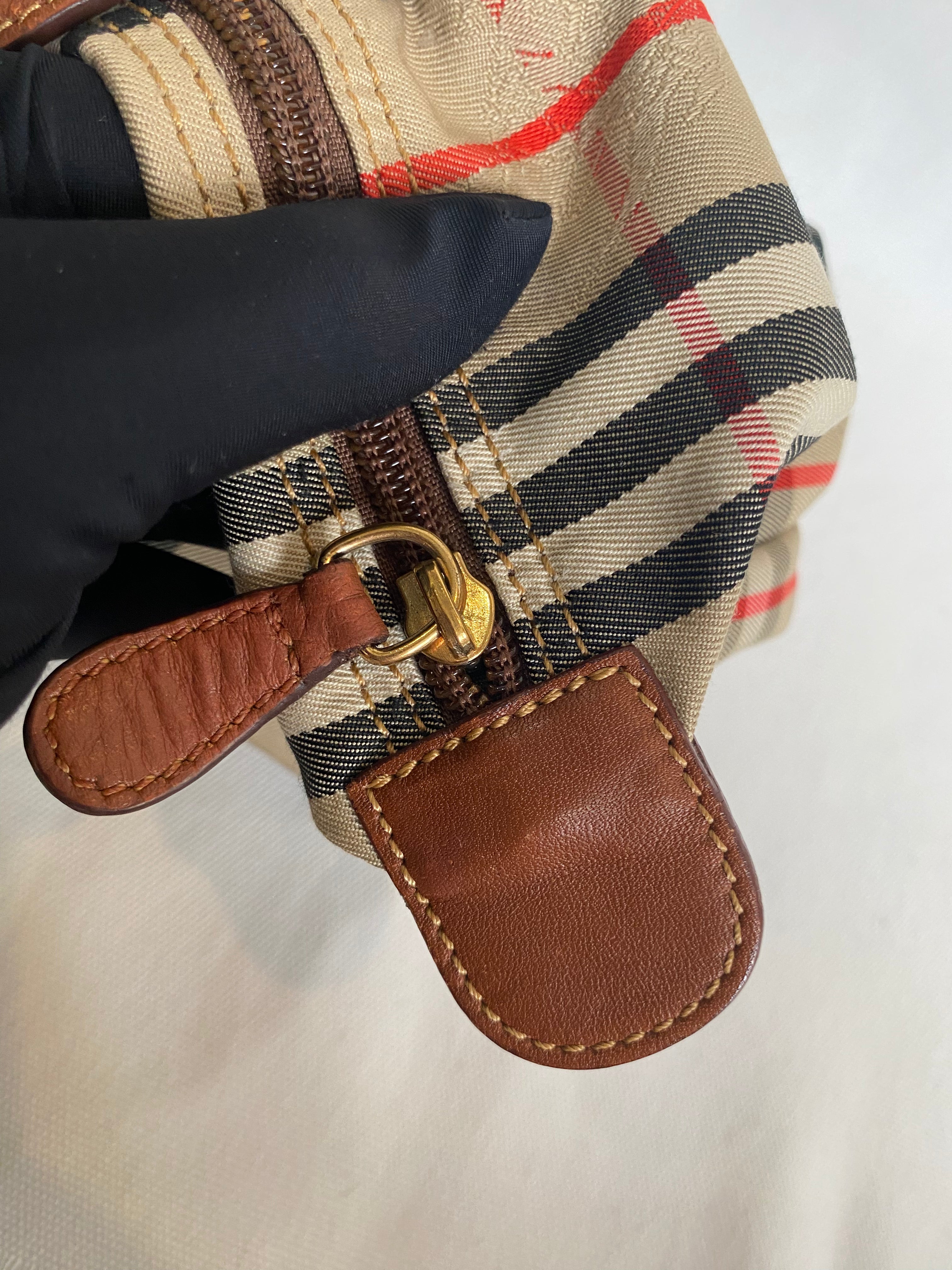 Burberry Nova Check Tote Bag