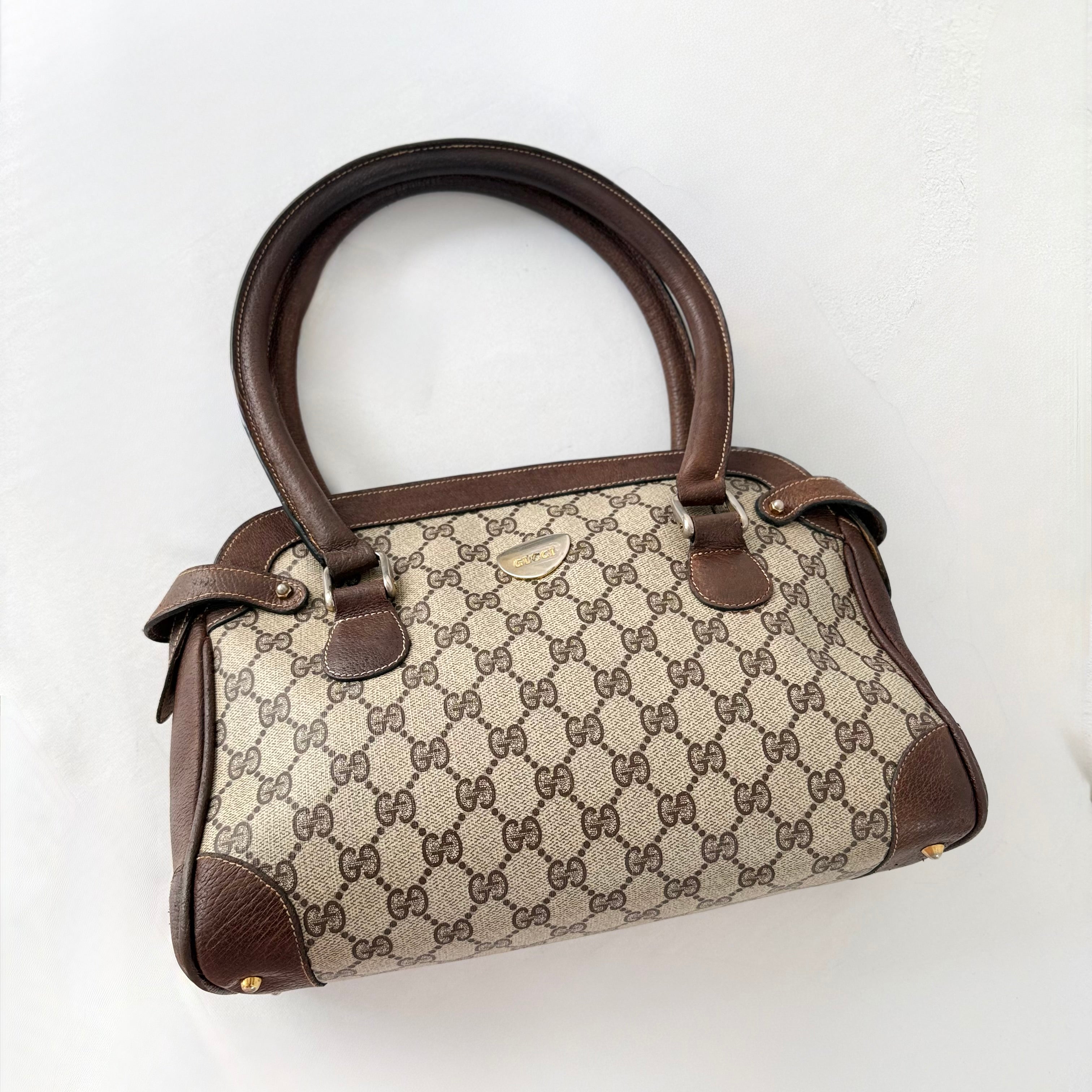 Gucci GG Plus Top Handle Bag Vintage
