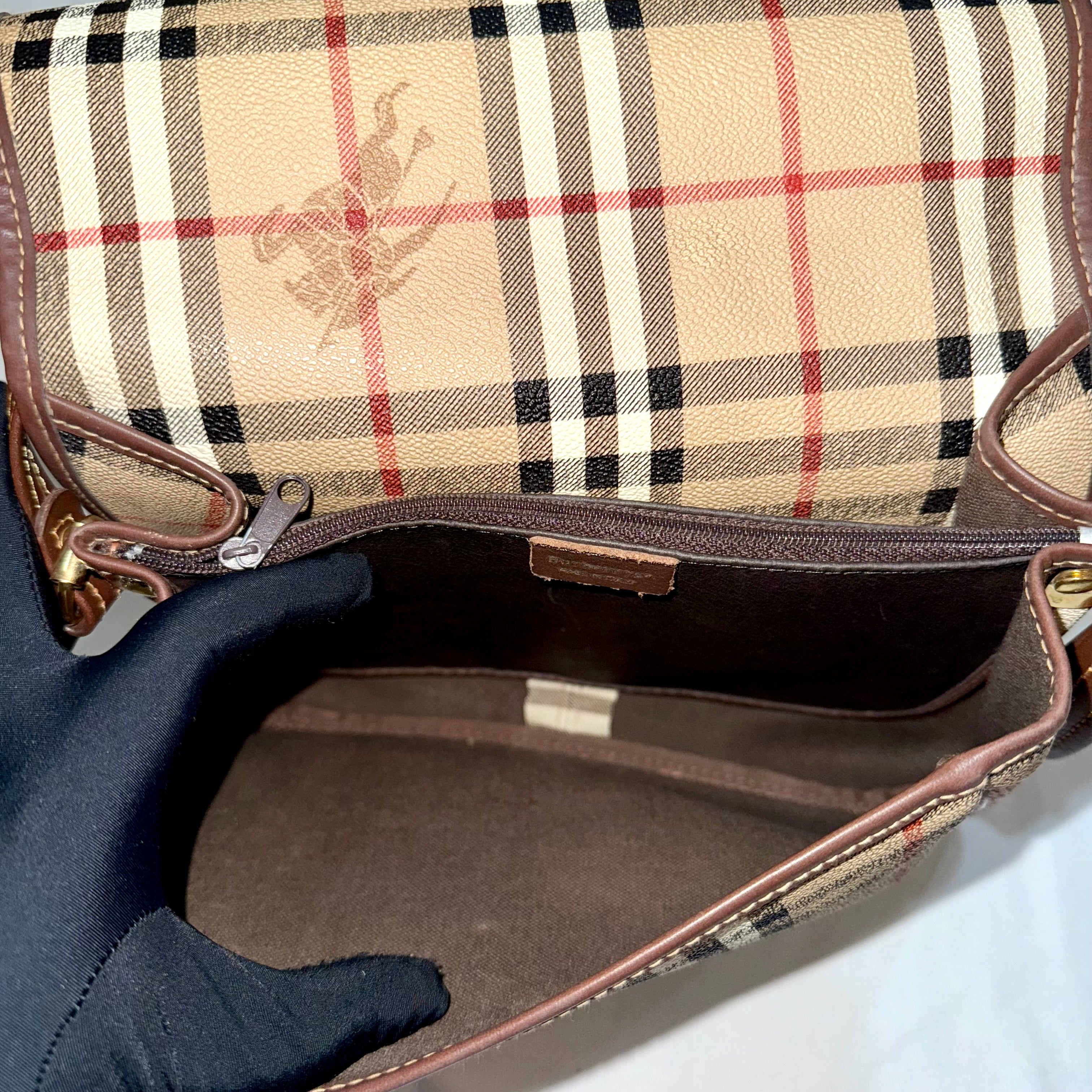 Burberry Nova Check Hayamarket Crossbody