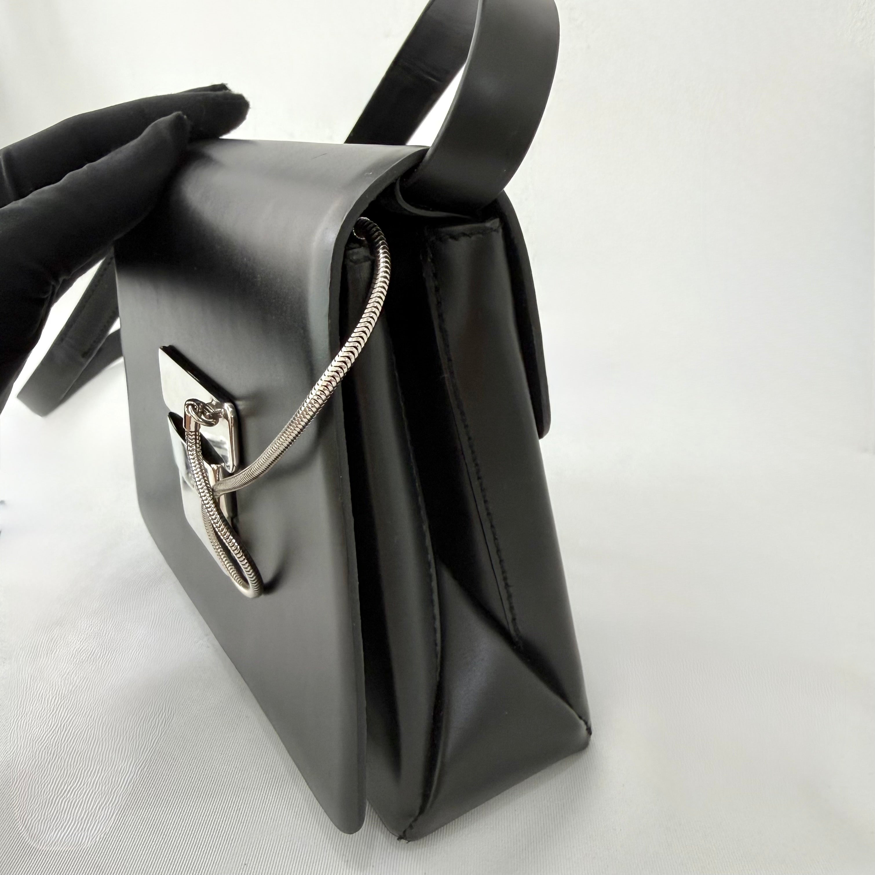 Gucci Vintage Black Leather