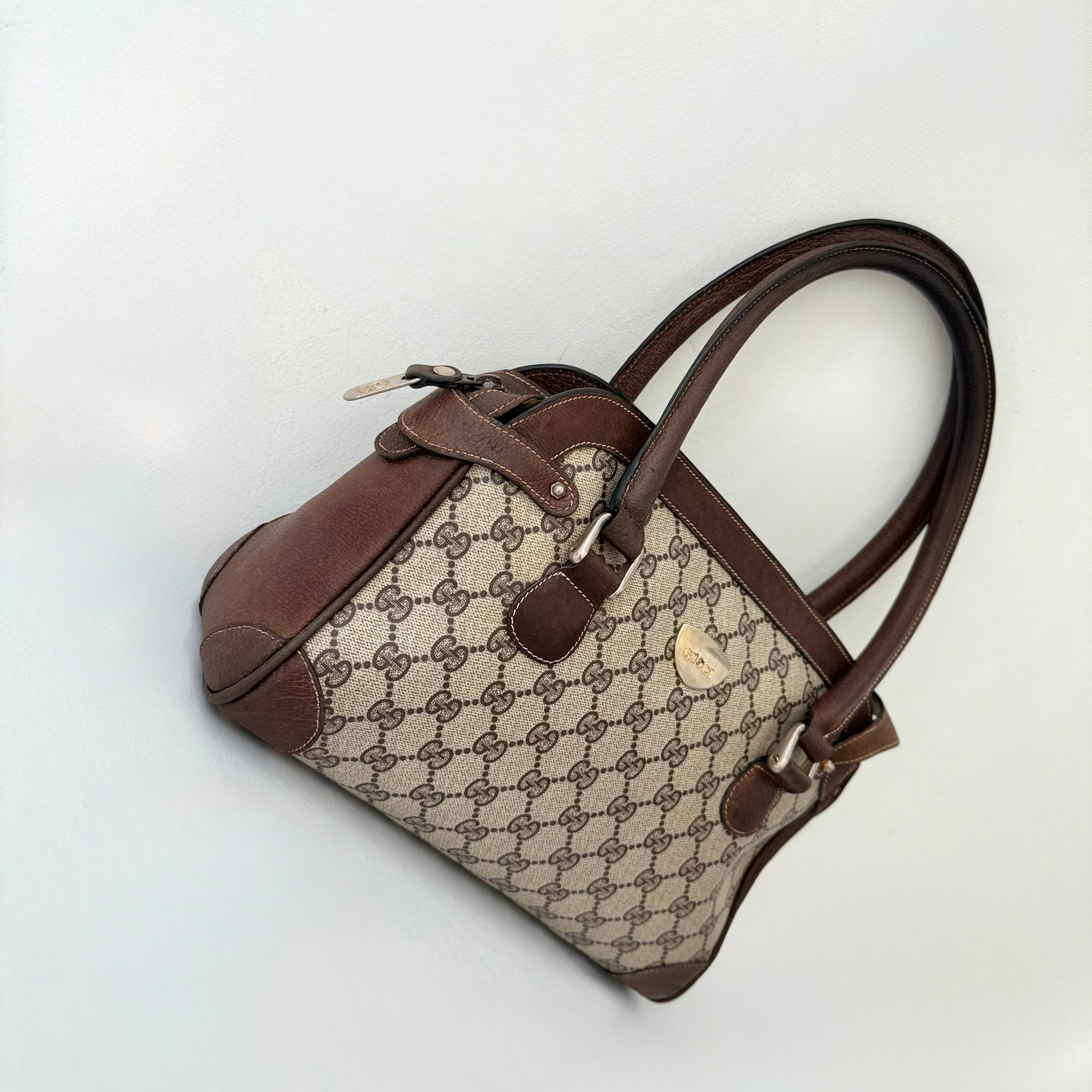 Gucci GG Plus Top Handle Bag Vintage