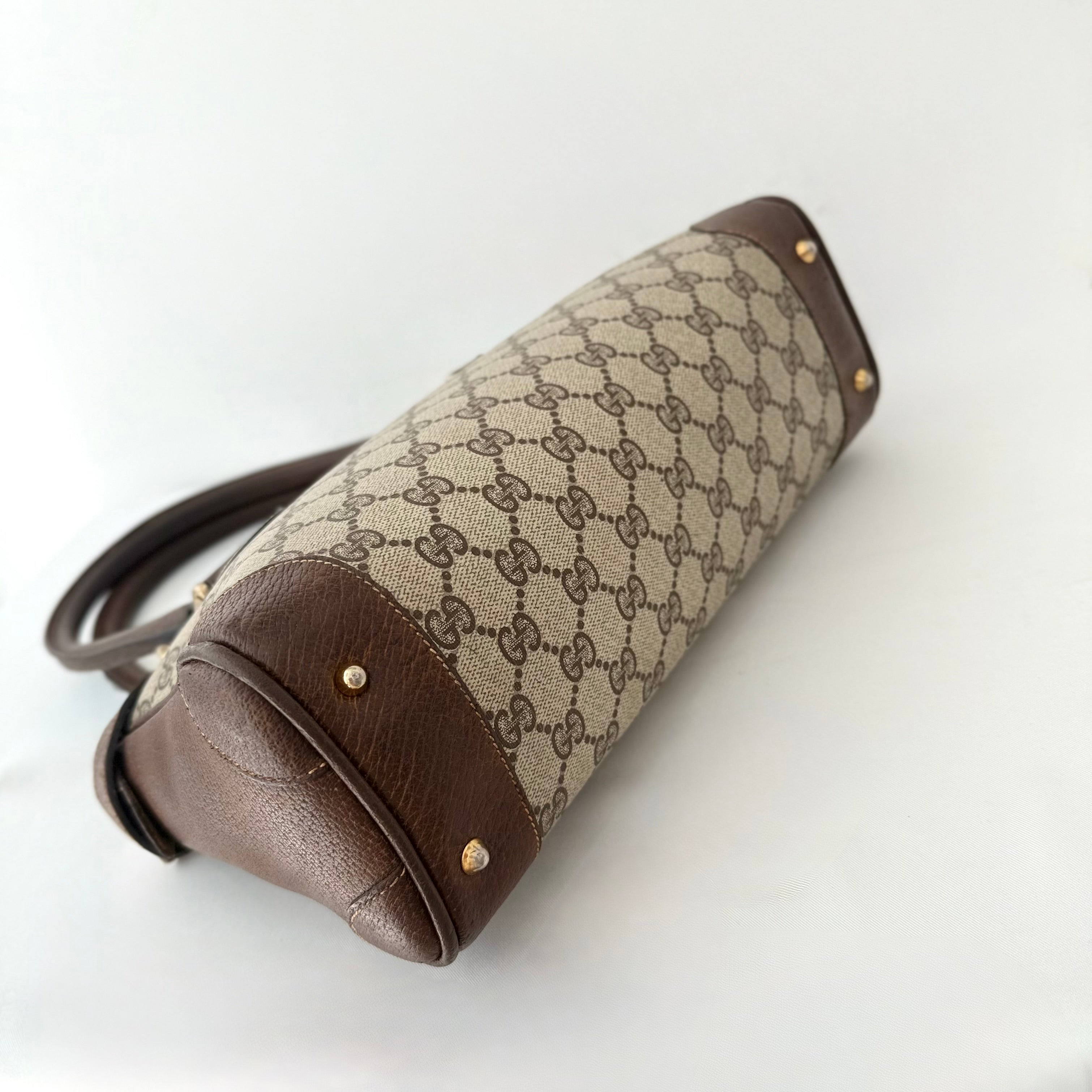 Gucci GG Plus Top Handle Bag Vintage