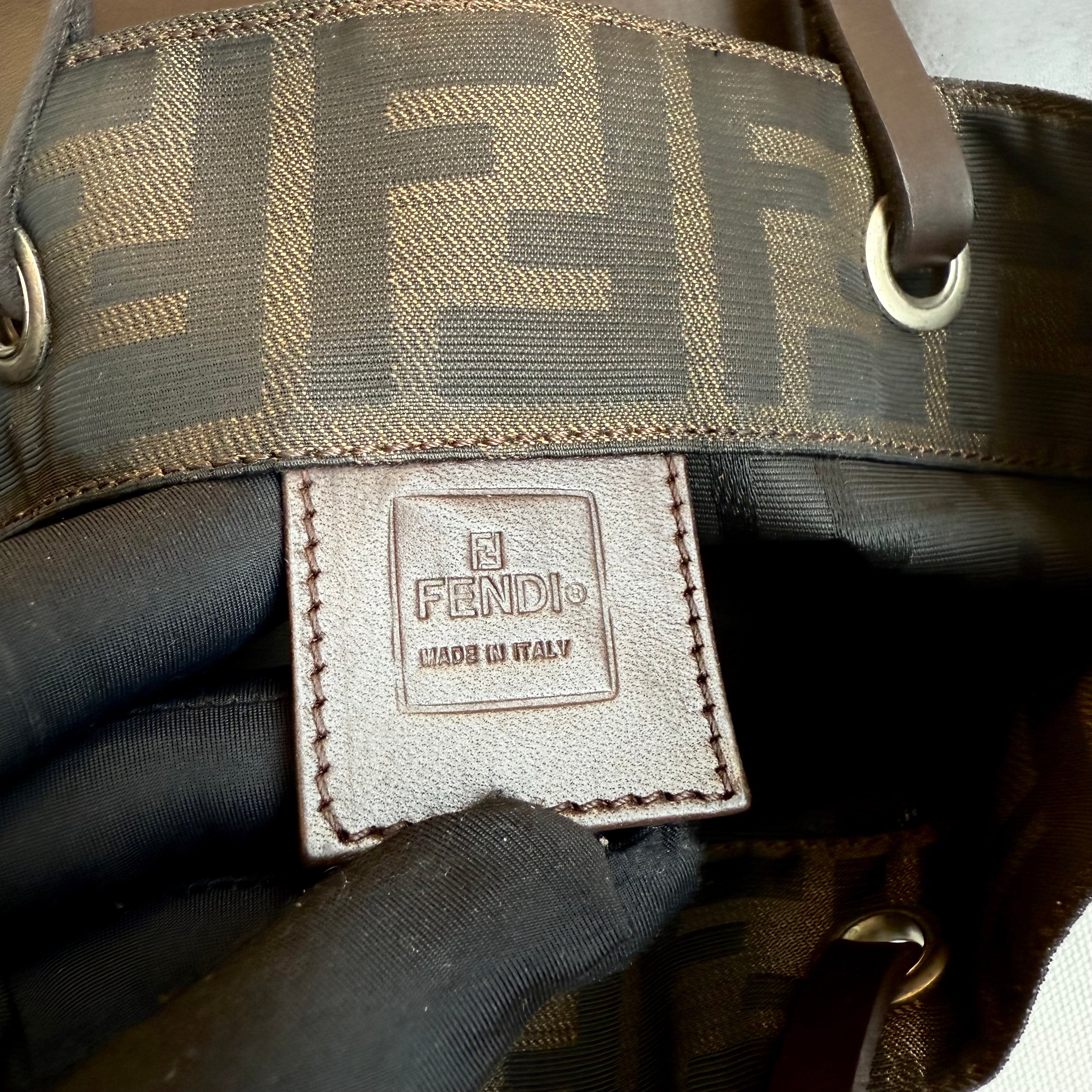 Fendi Zucca Canvas Tote