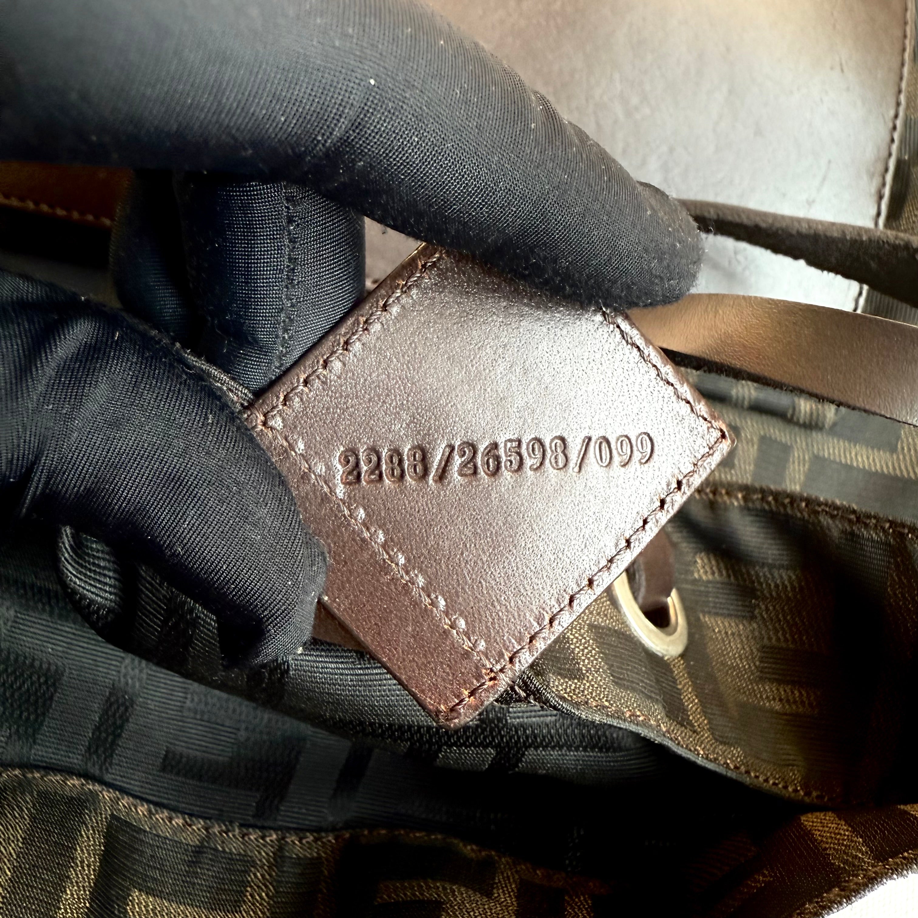 Fendi Zucca Canvas Tote