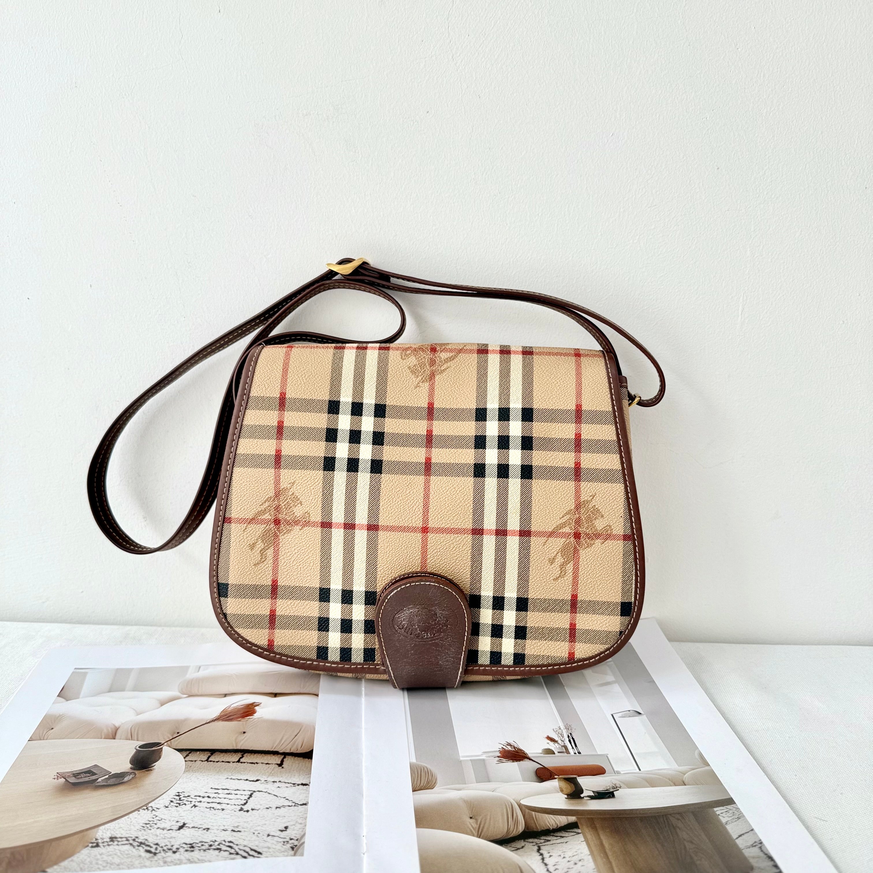 Burberry Nova Check Hayamarket Crossbody