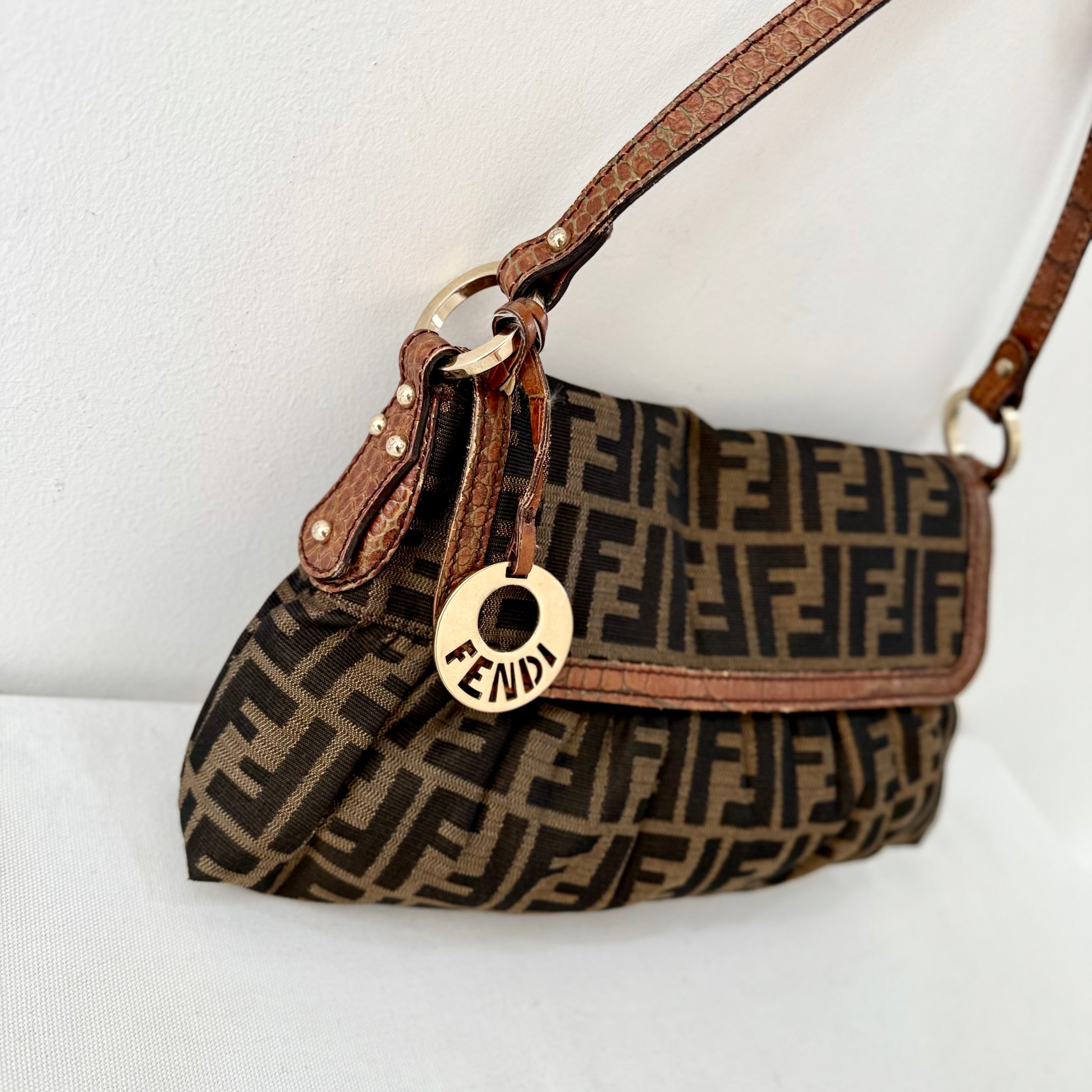 Fendi Zucca Chef Flap Bag