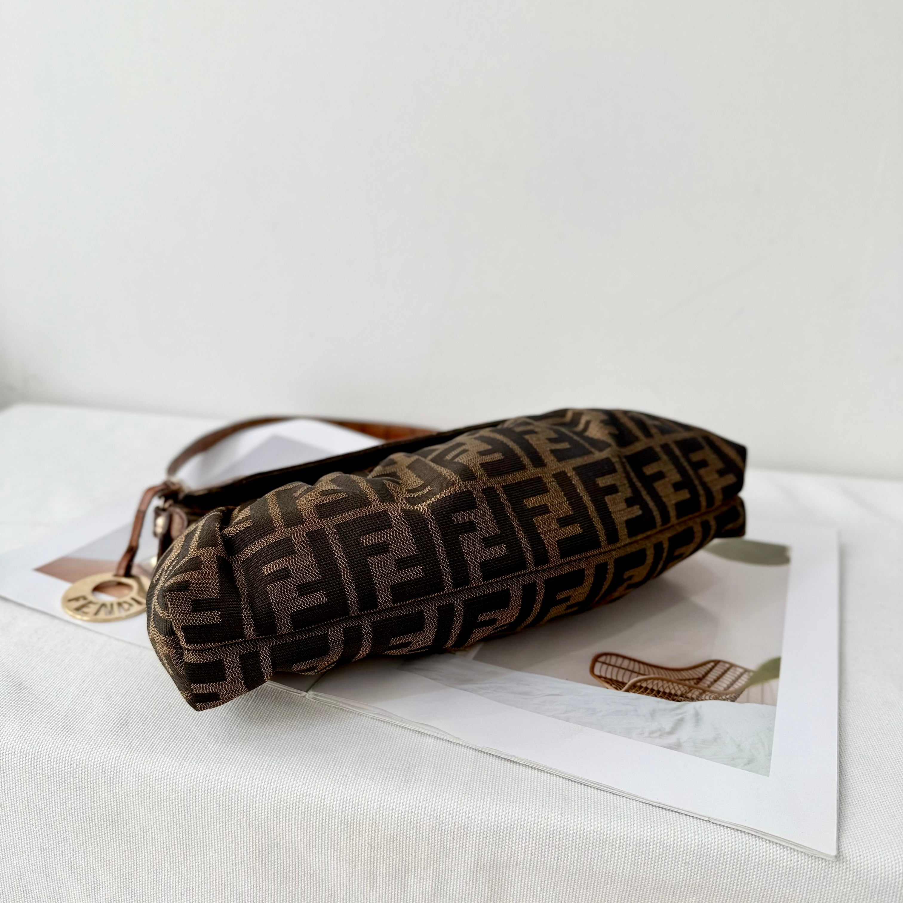 Fendi Zucca Chef Flap Bag