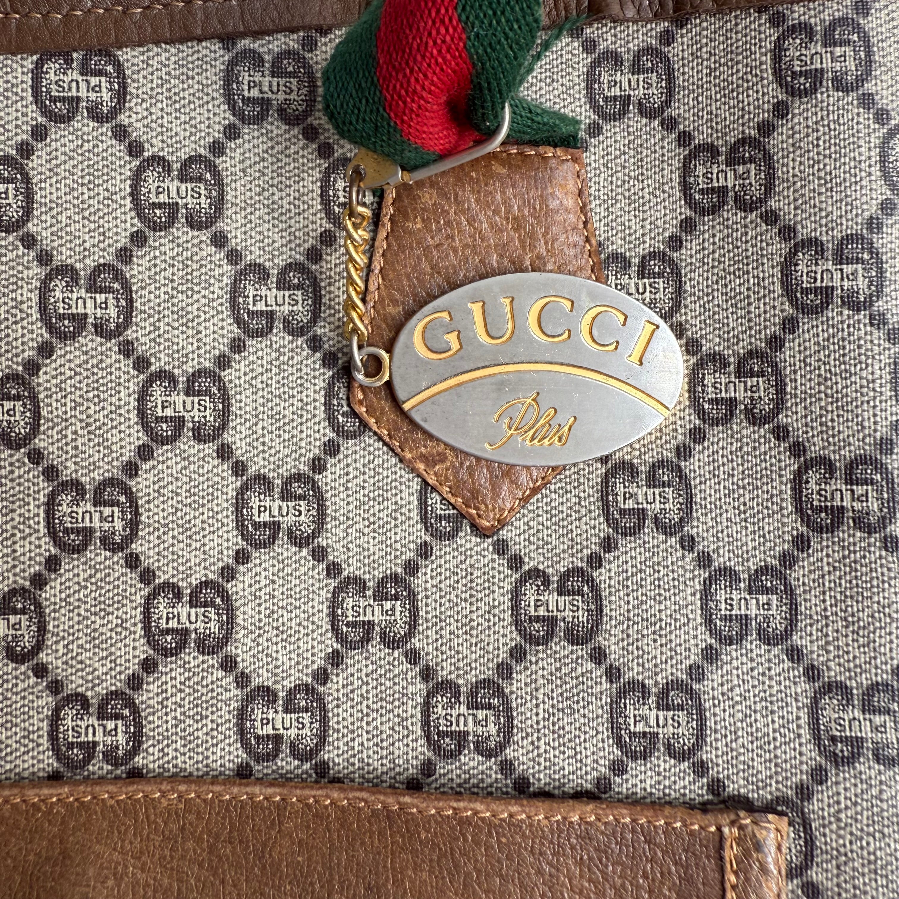 Gucci Sherry Line Tote in GG Plus Canvas