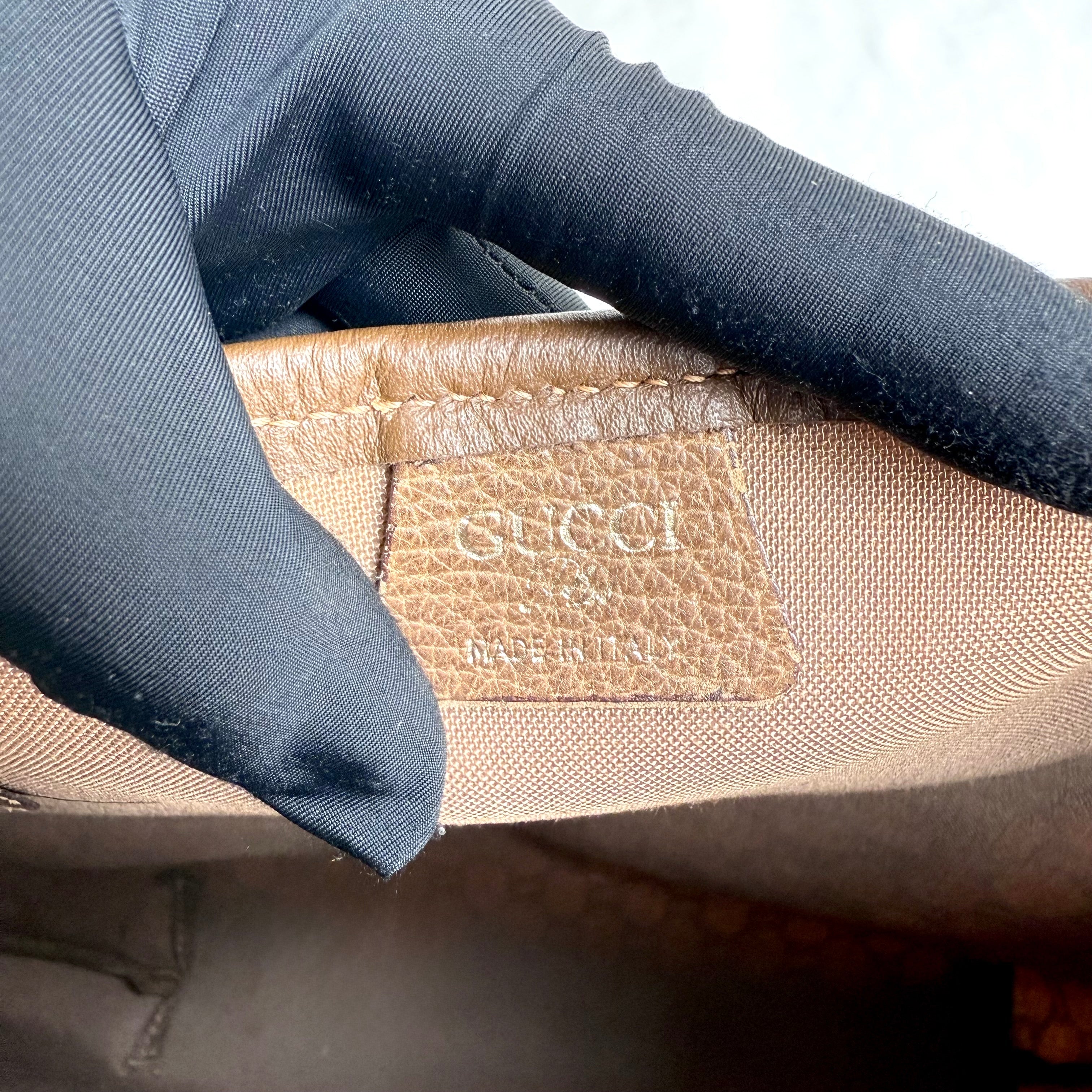 Gucci Sherry Line Tote in GG Plus Canvas