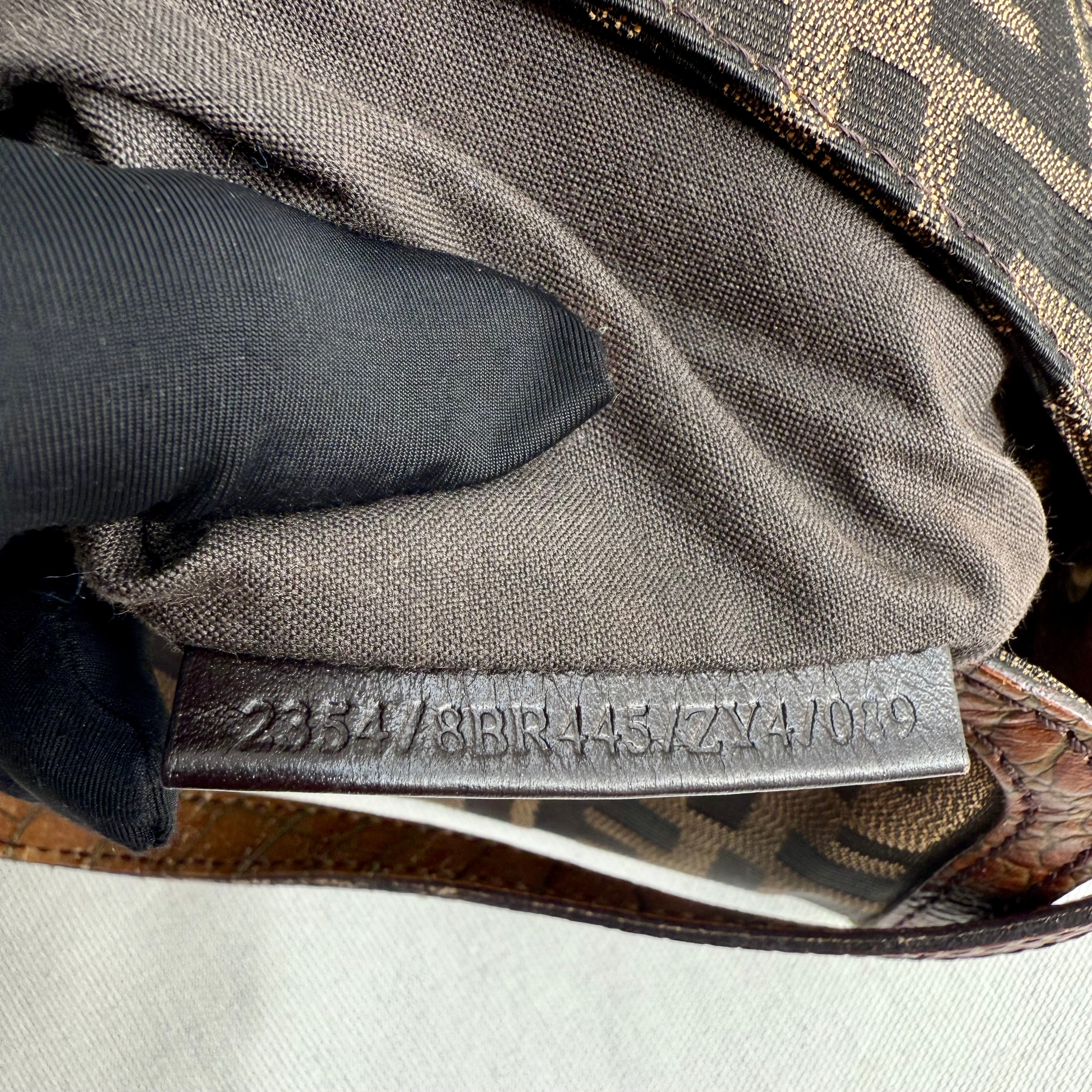 Fendi Zucca Chef Flap Bag