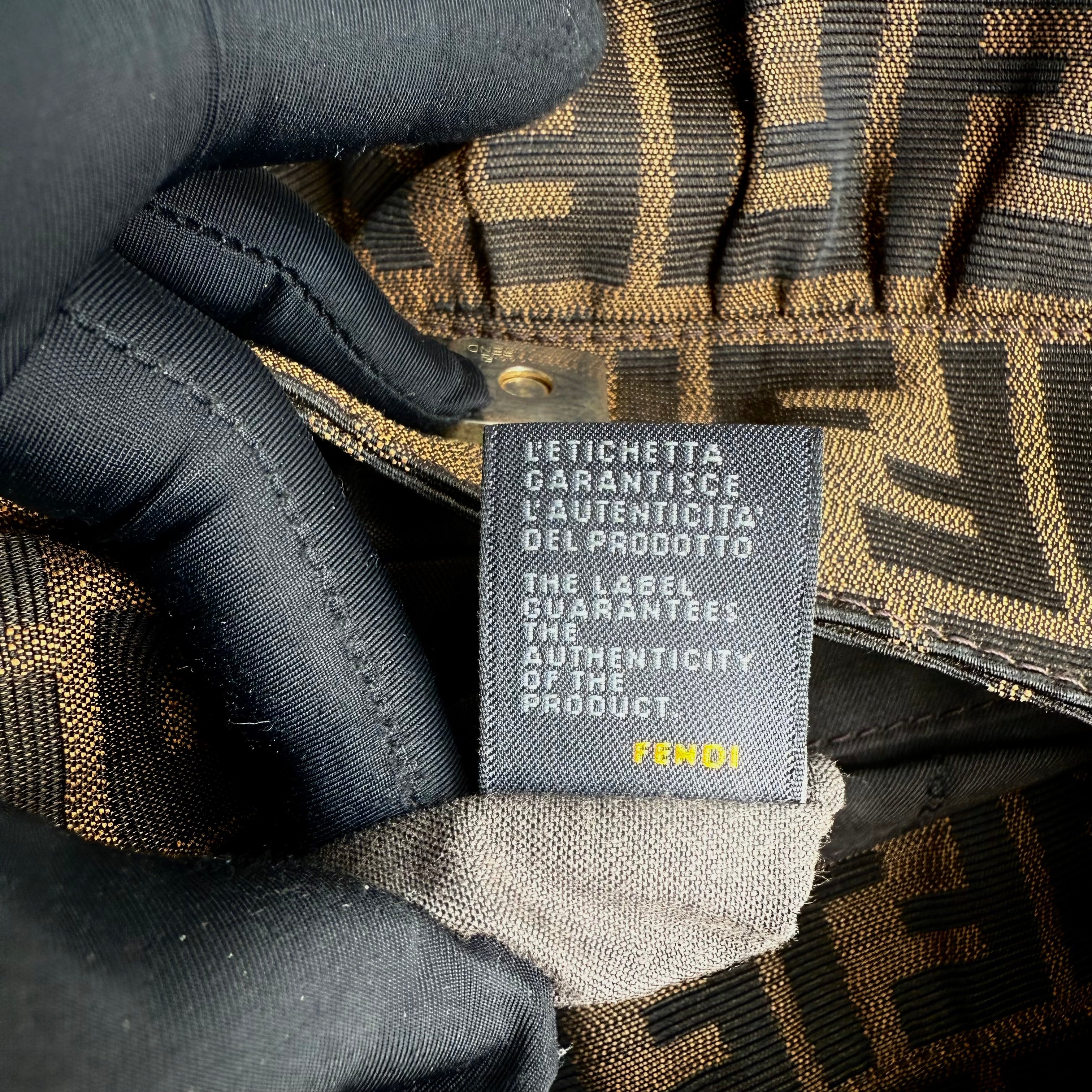 Fendi Zucca Chef Flap Bag