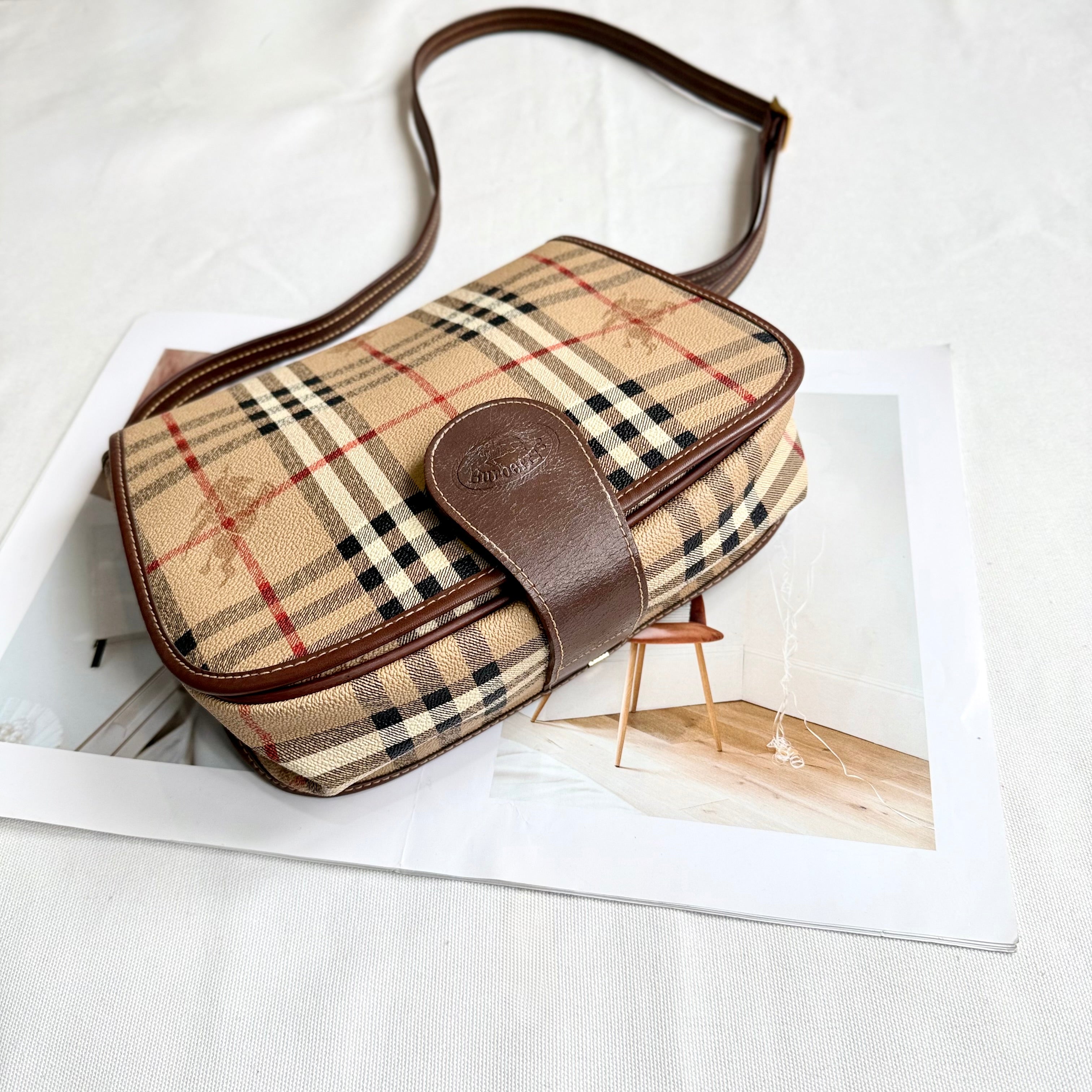 Burberry Nova Check Hayamarket Crossbody