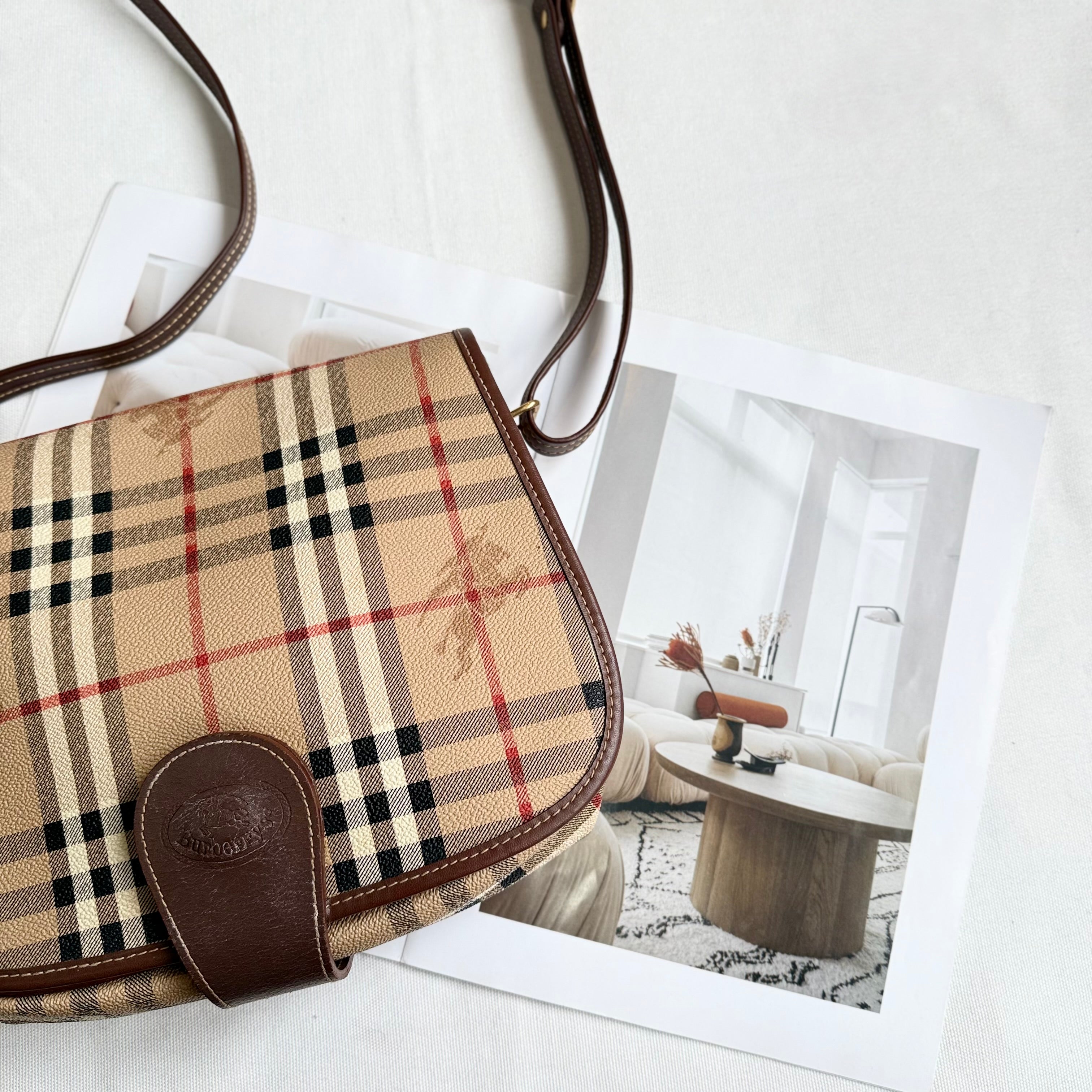 Burberry Nova Check Hayamarket Crossbody
