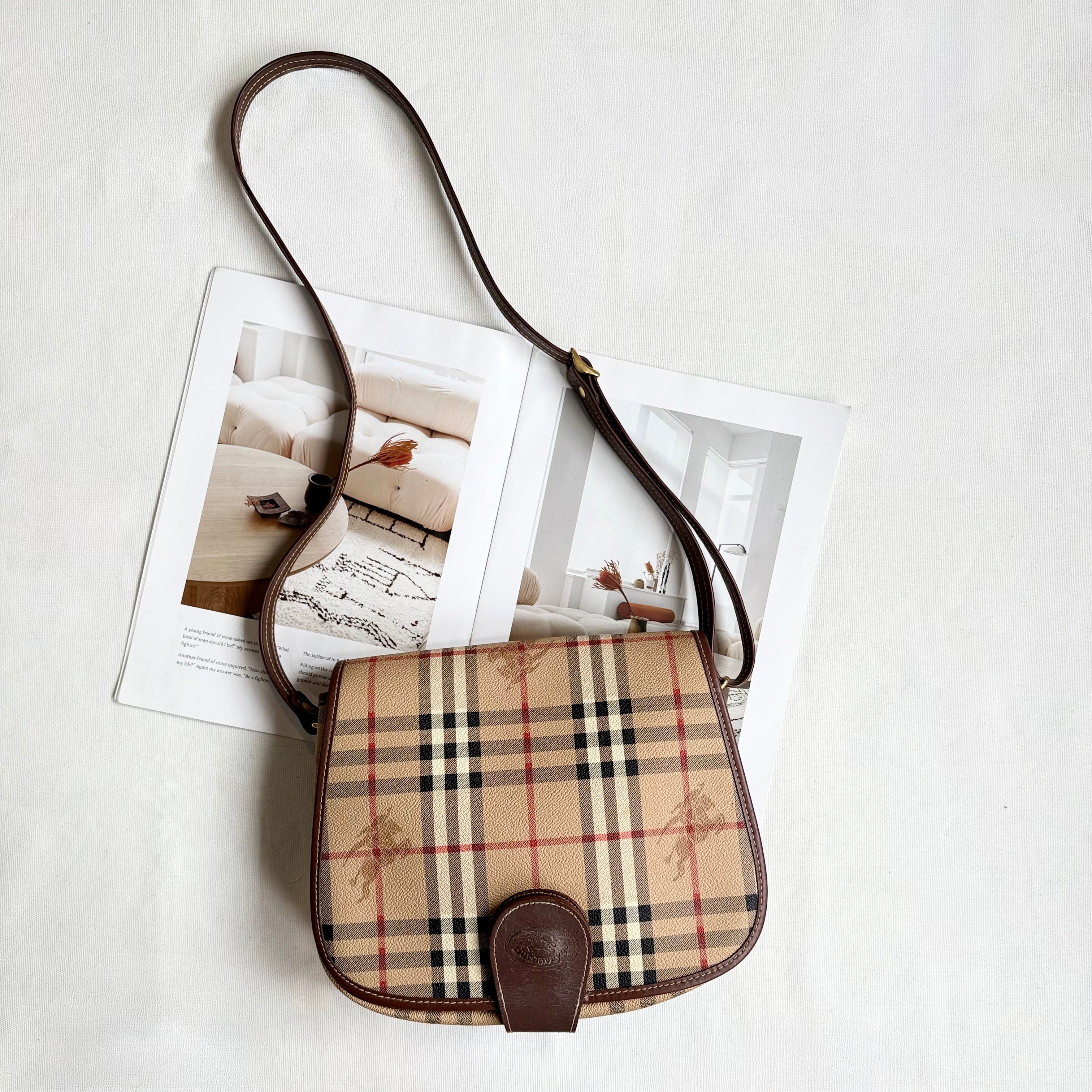 Burberry Nova Check Hayamarket Crossbody