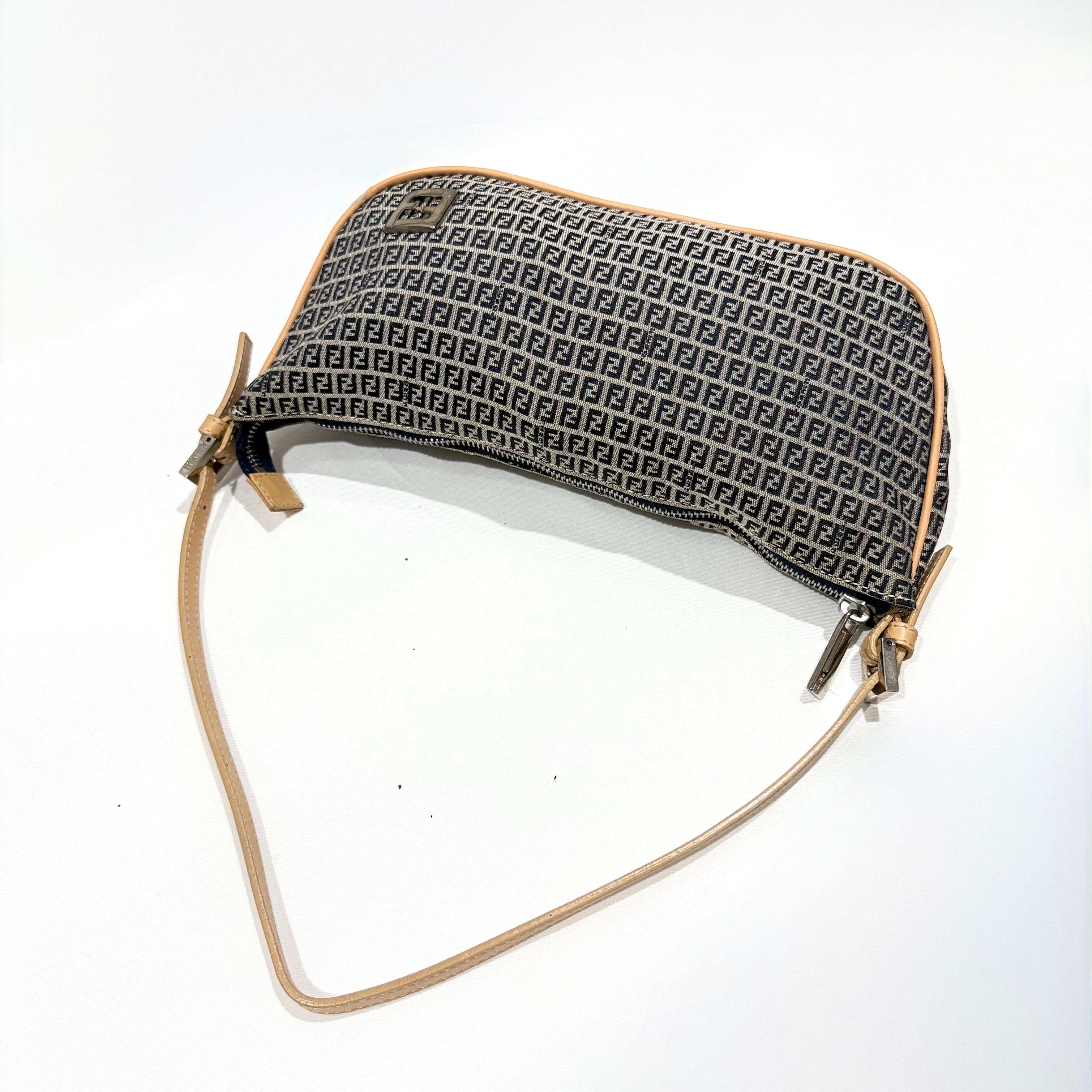 Fendi Zucchino FF Pochette Bag