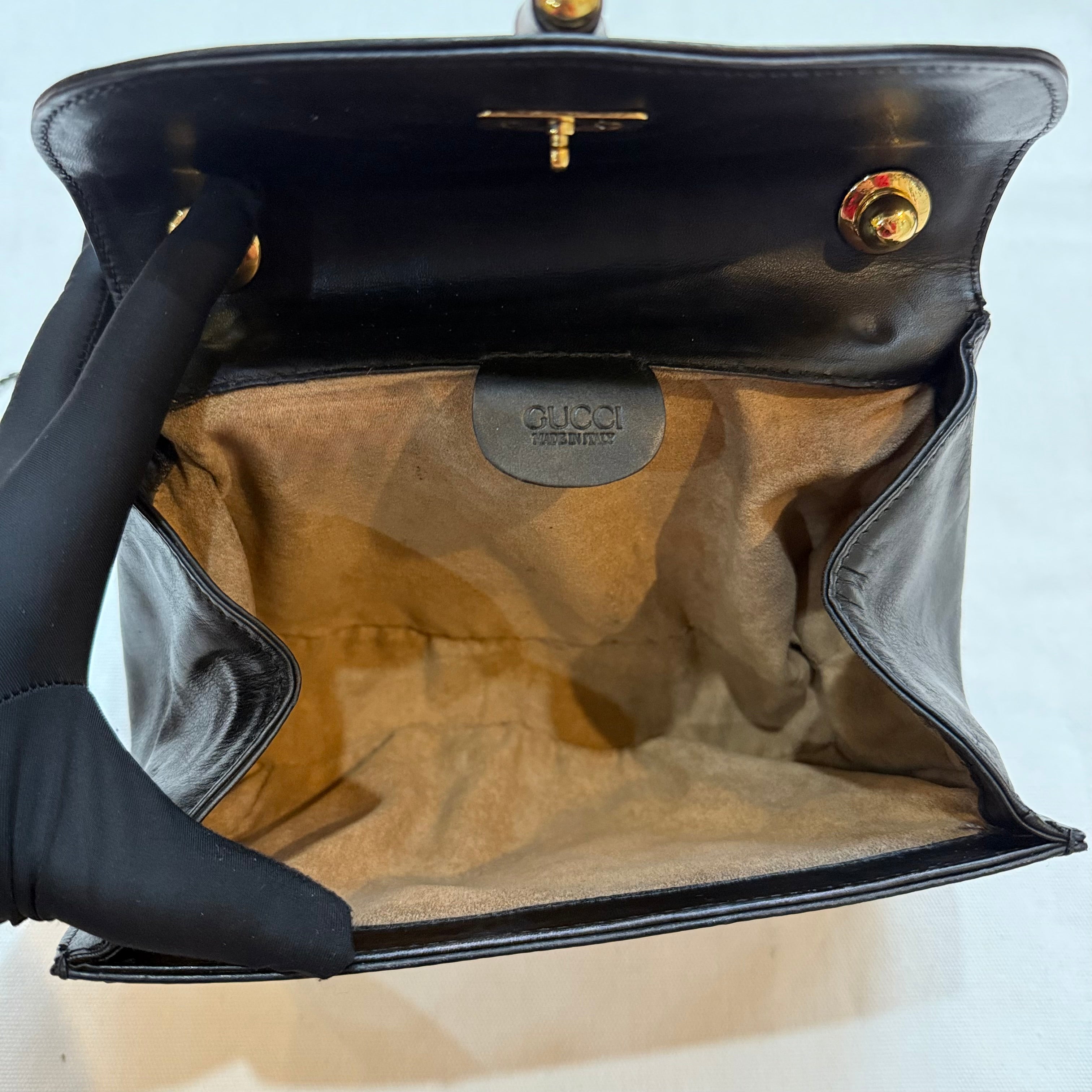 Gucci Classic Small Bamboo Top Handle Bag