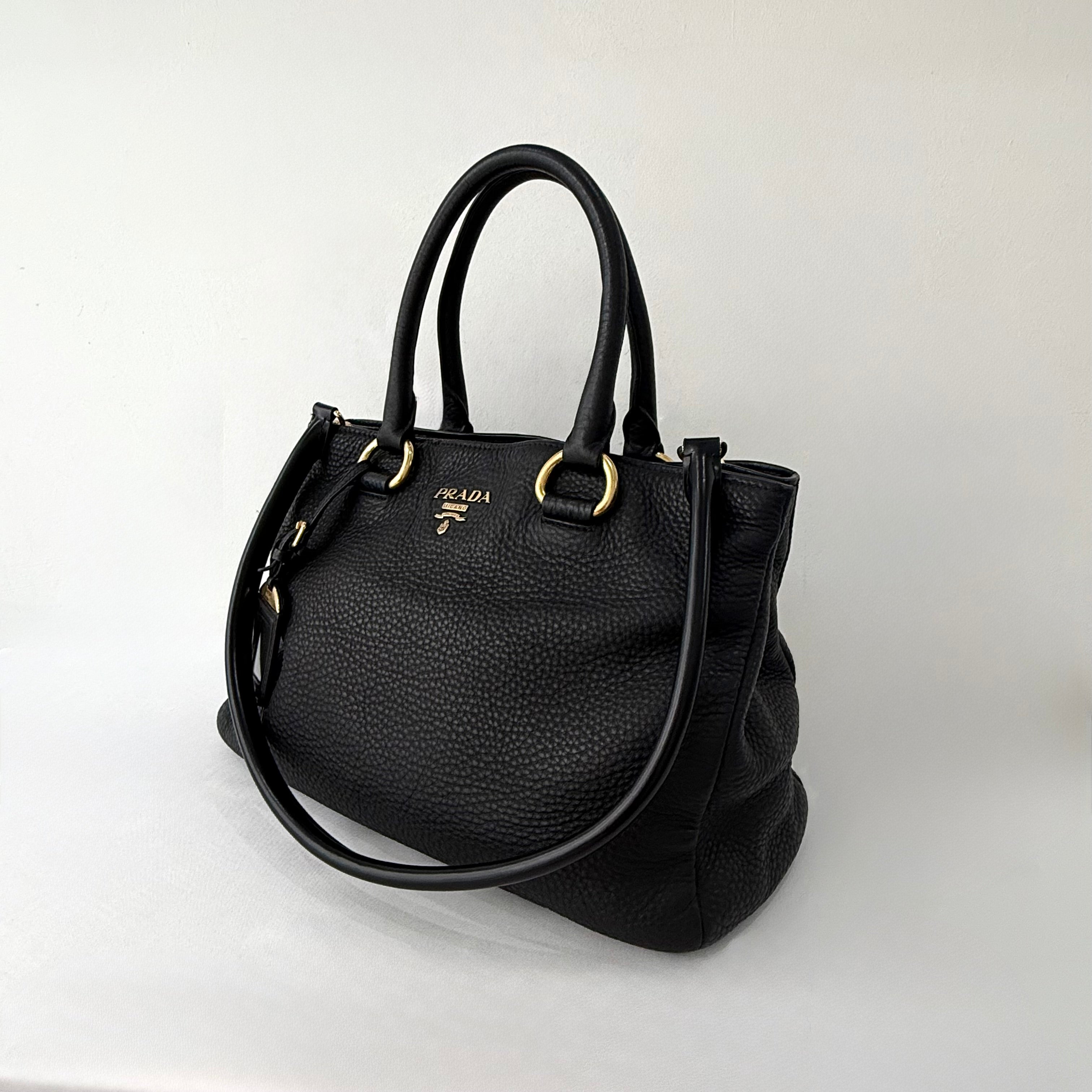 Prada Vitello Daino Tote
