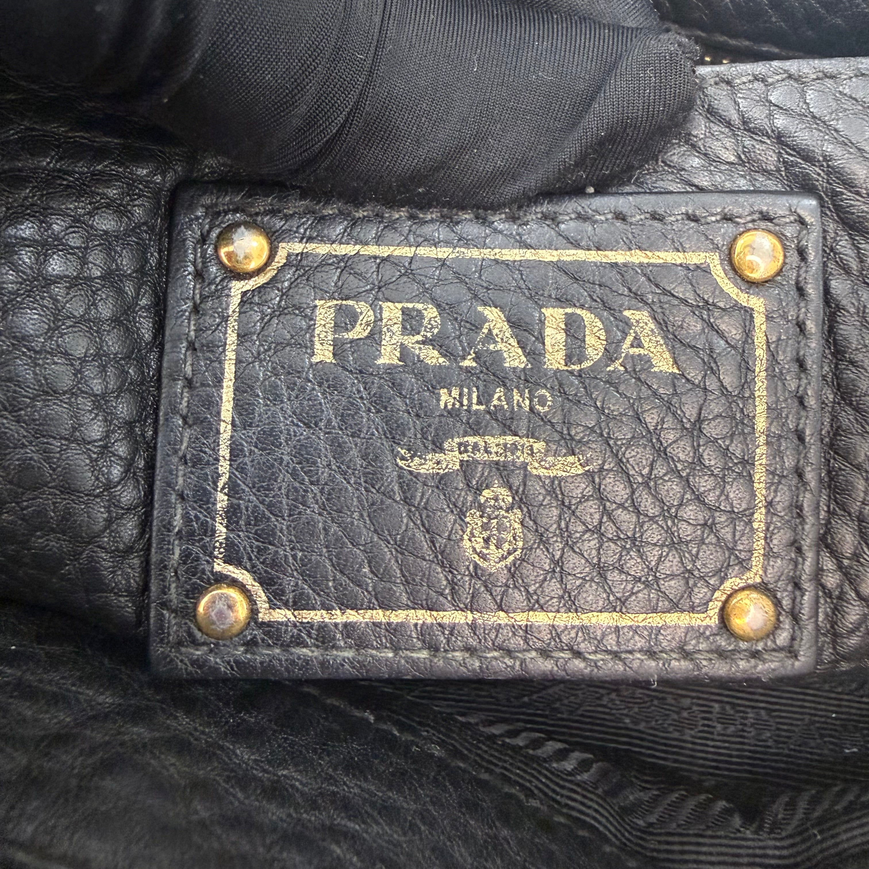 Prada Vitello Daino Tote