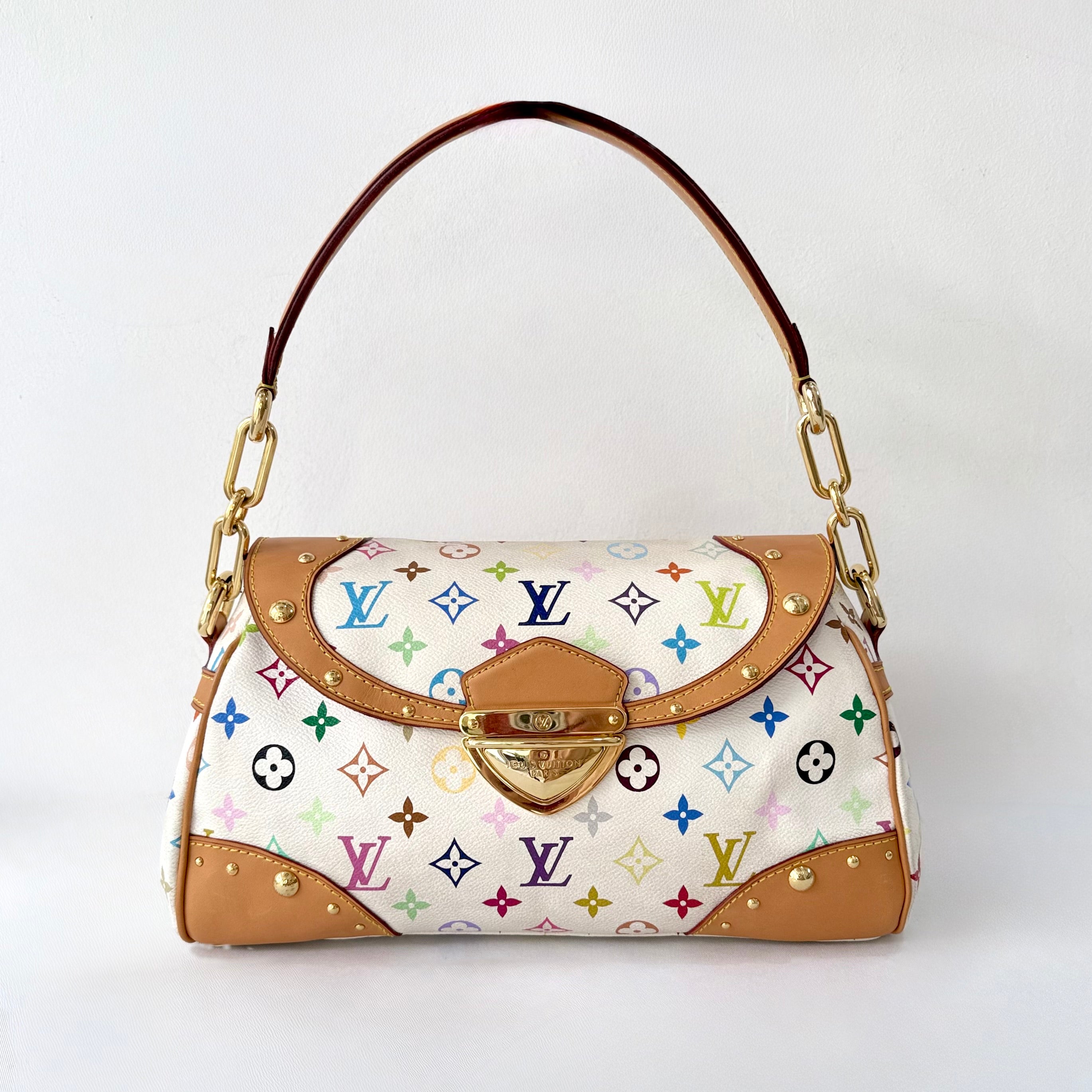 Louis Vuitton Takashi Murakami Beverly MM Shoulder Bag