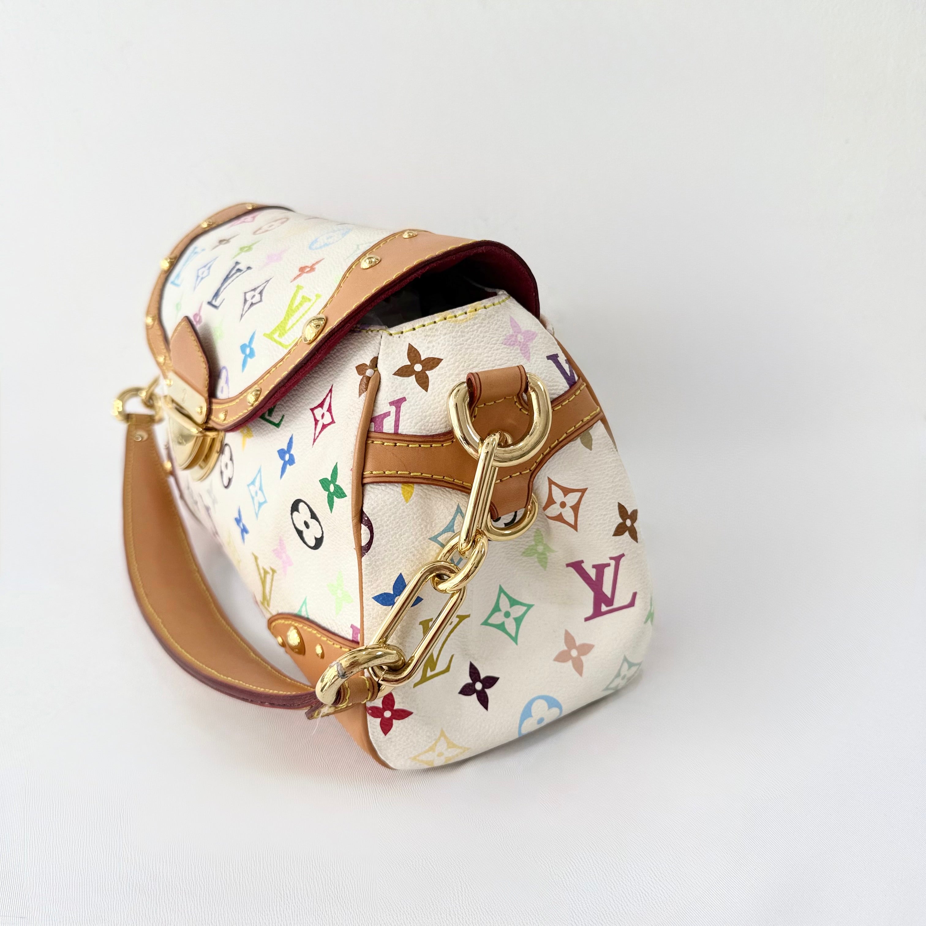 Louis Vuitton Takashi Murakami Beverly MM Shoulder Bag