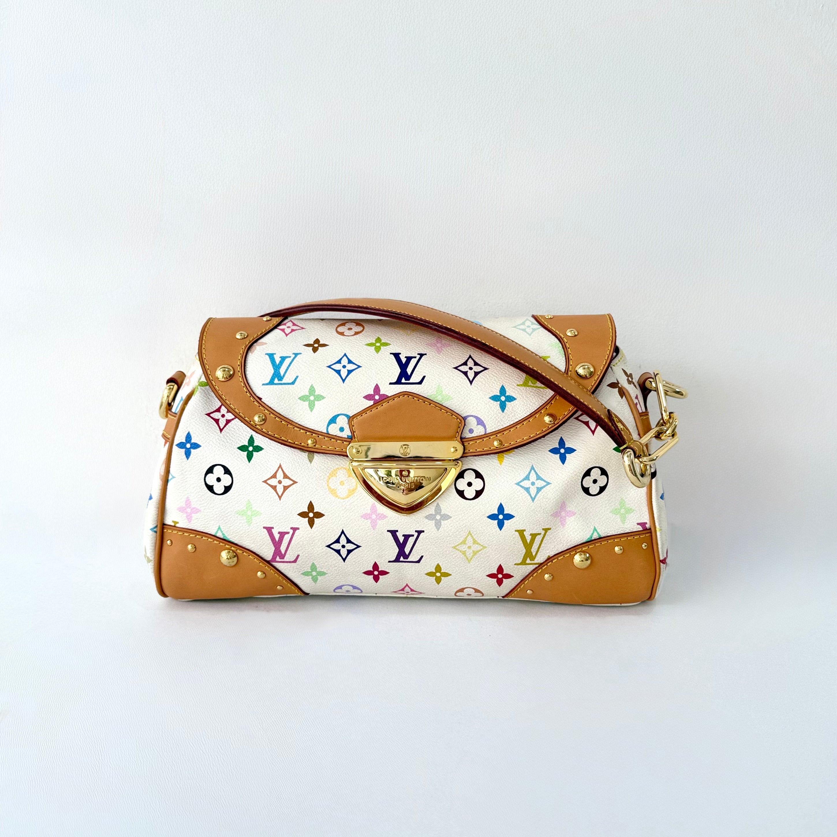 Louis Vuitton Takashi Murakami Beverly MM Shoulder Bag