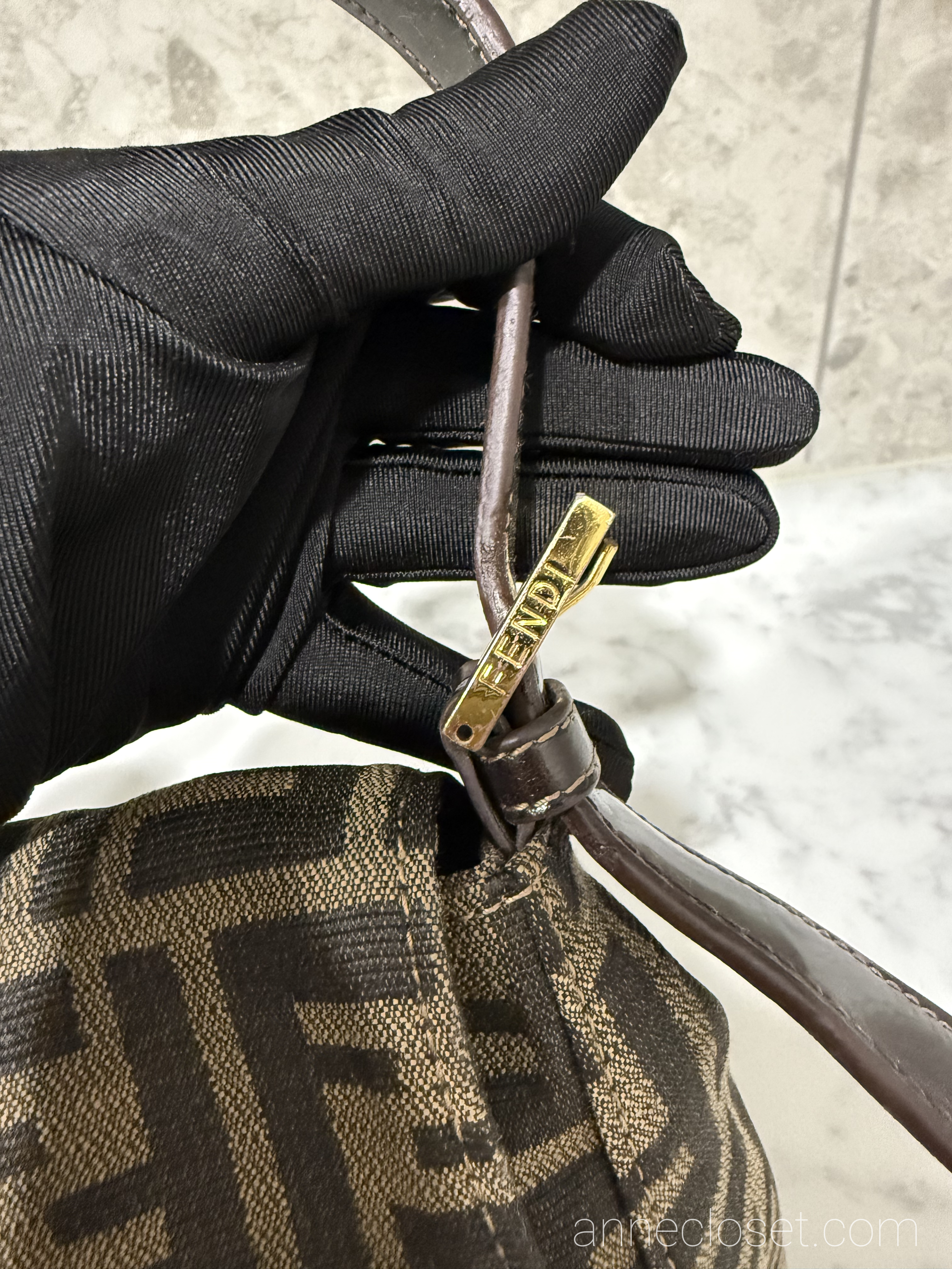 Fendi Mamma Baguette Brown